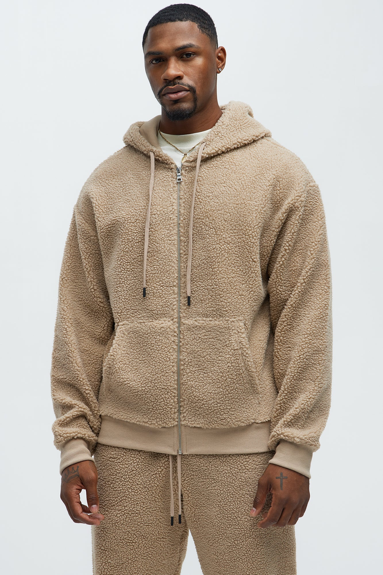 Axel Polar Fleece Zip Up Hoodie