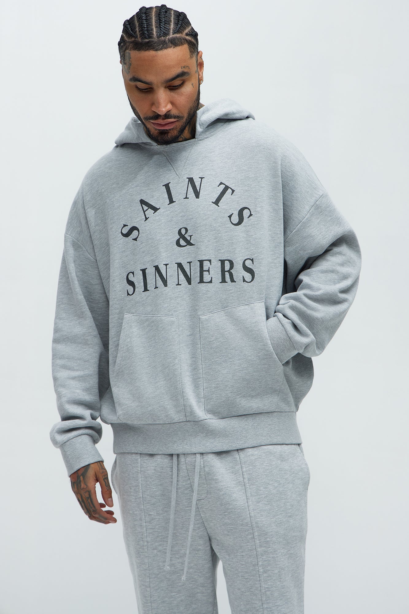 Tyson Saints And Sinners Oversized Hoodie