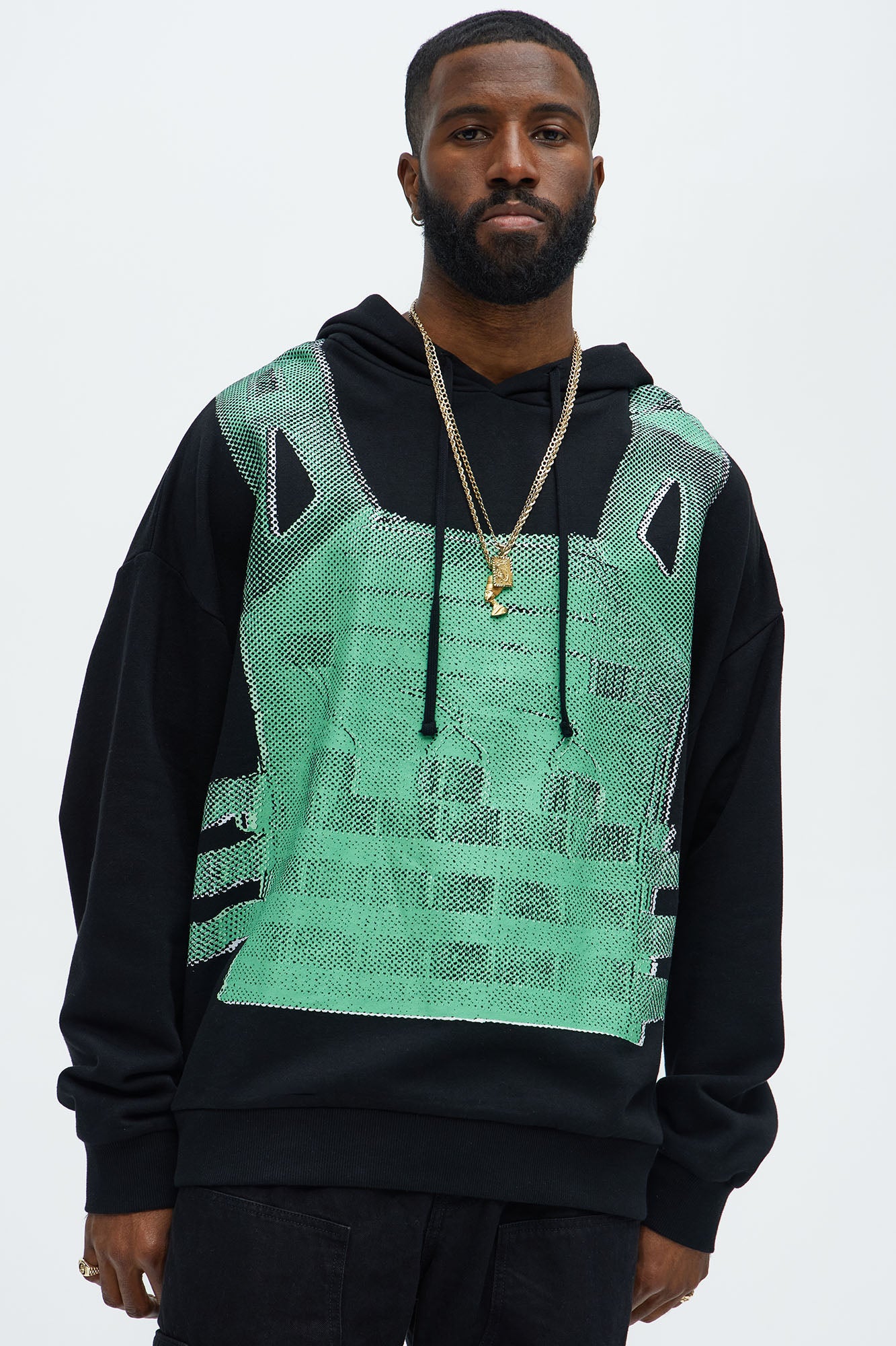 Tyson Fully Protected Oversized Hoodie