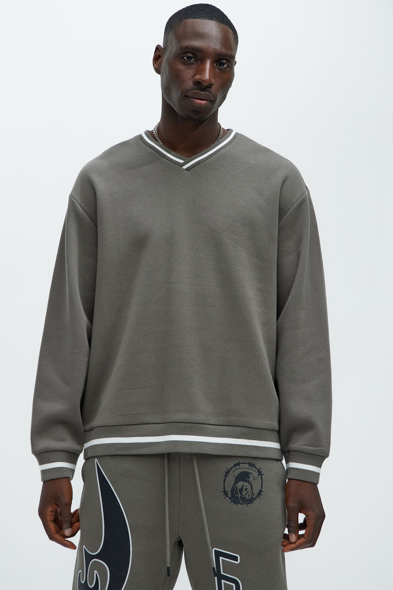 Tyson See The Signs V-Neck Sweatshirt