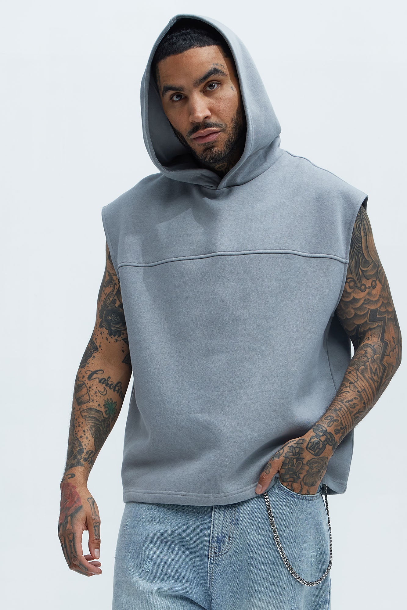 Tyson Lets Go Sleeveless Hoodie