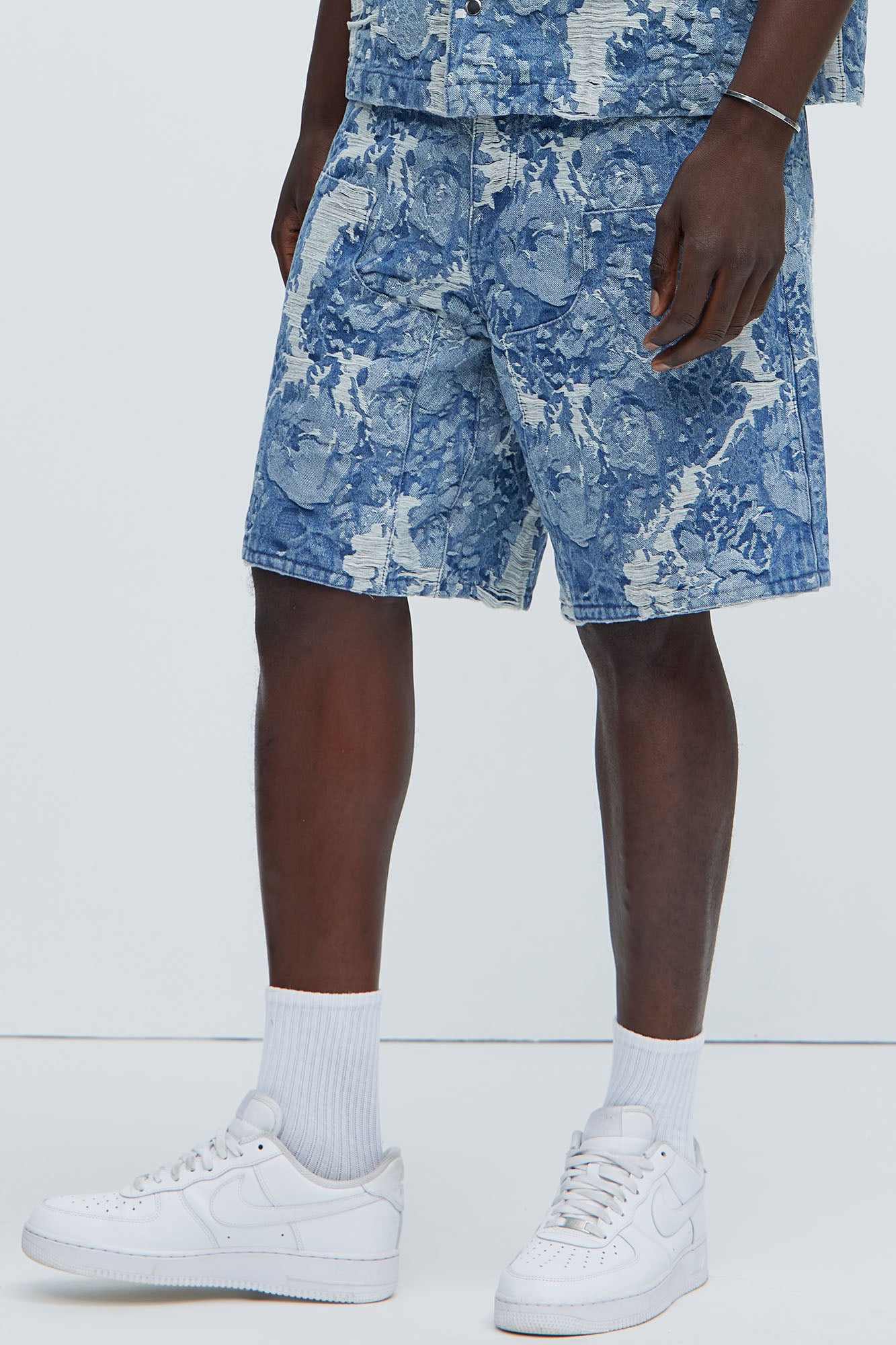Inspired Relaxed Denim Shorts
