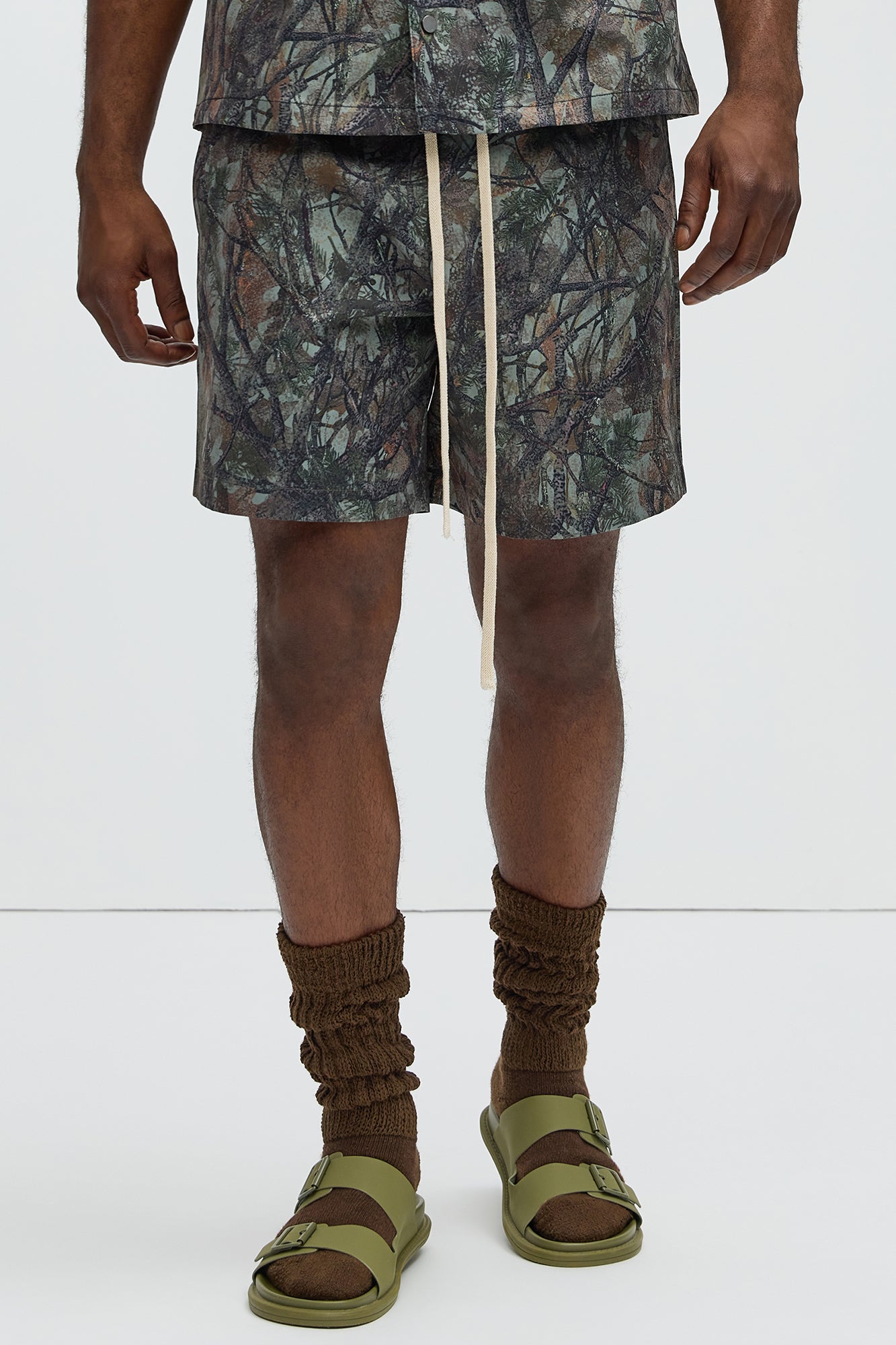 Cleveland Camouflage Warm Up Shorts
