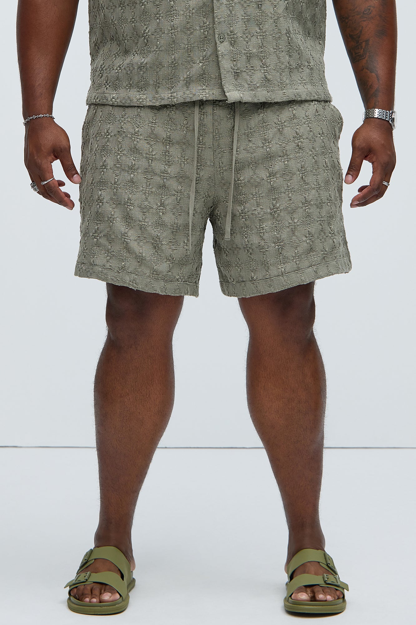 Mav Textured Shorts