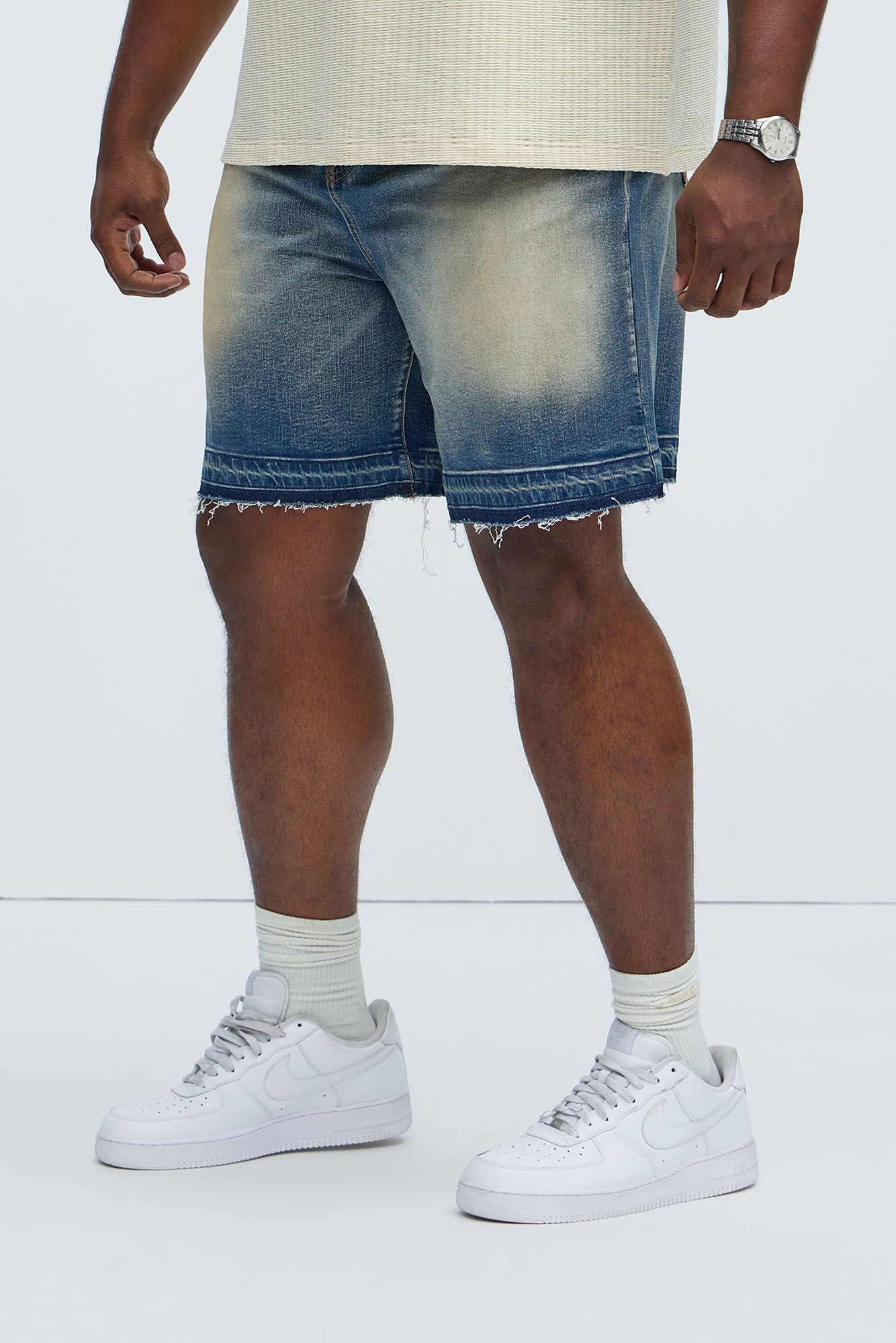 Washed Everyday Relaxed Denim Shorts