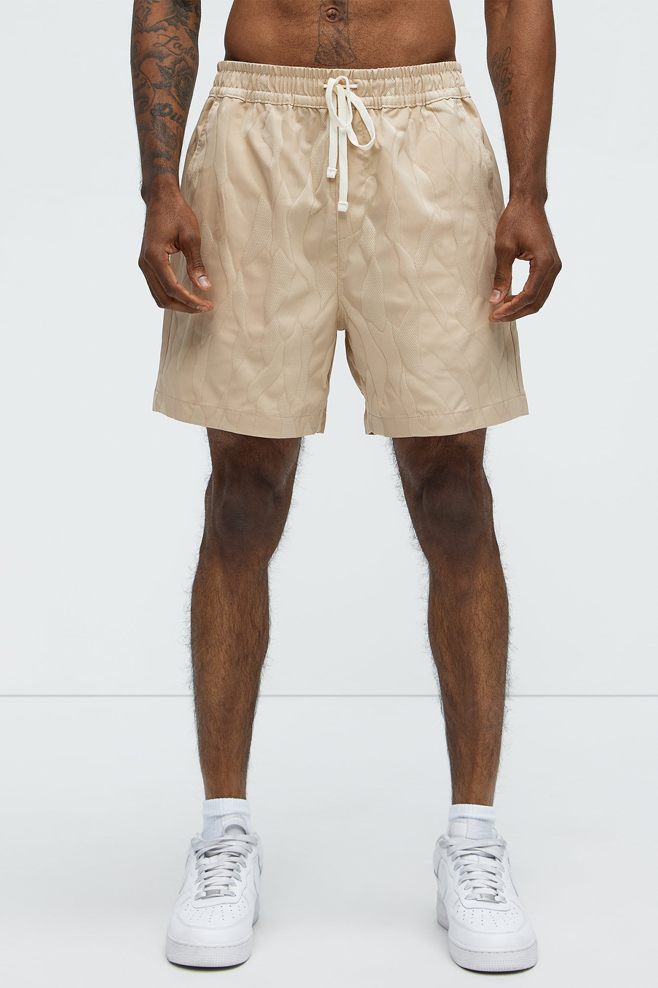Paving Stone Jacquard Shorts