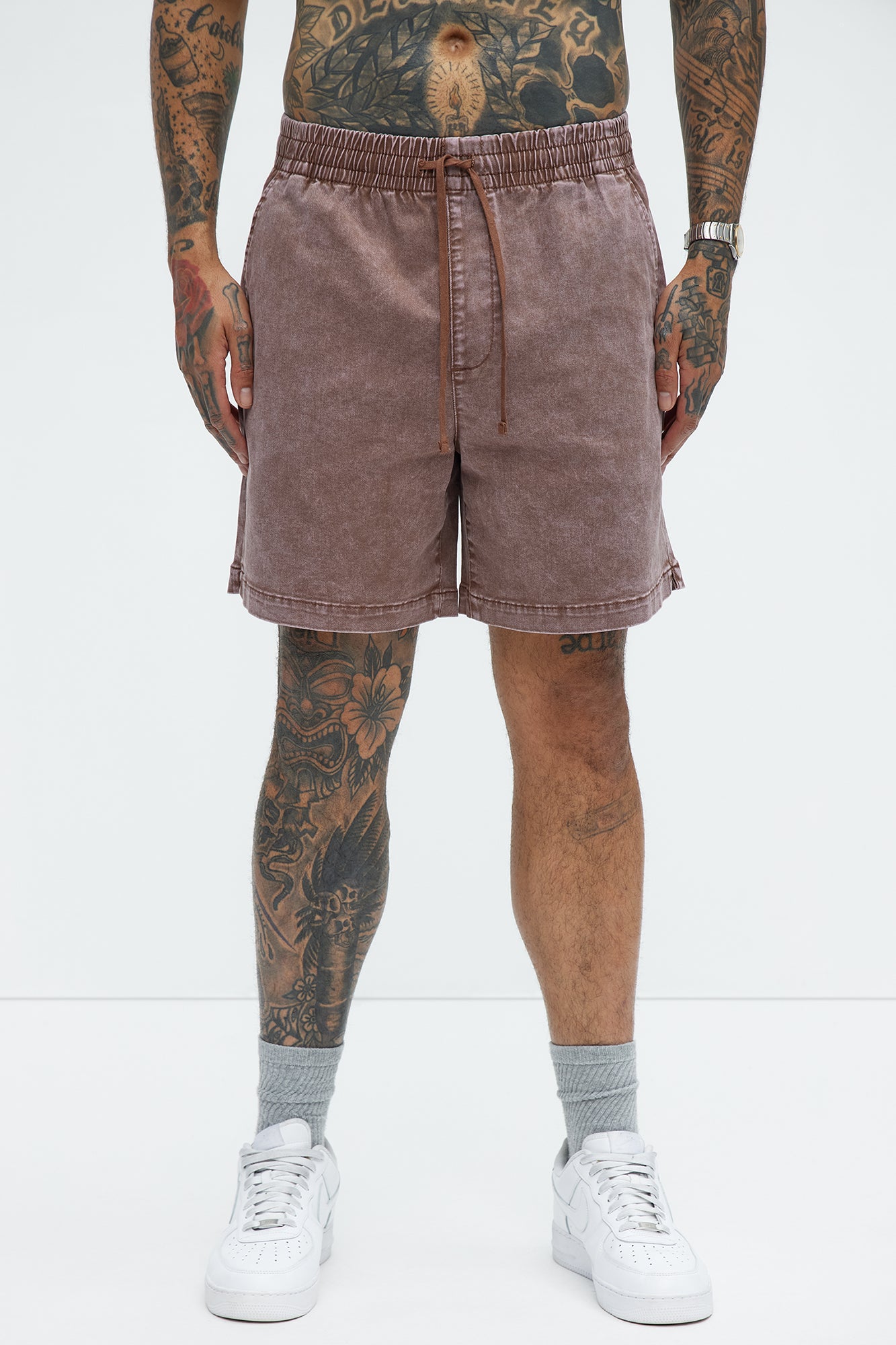 Acidwash Volley Shorts