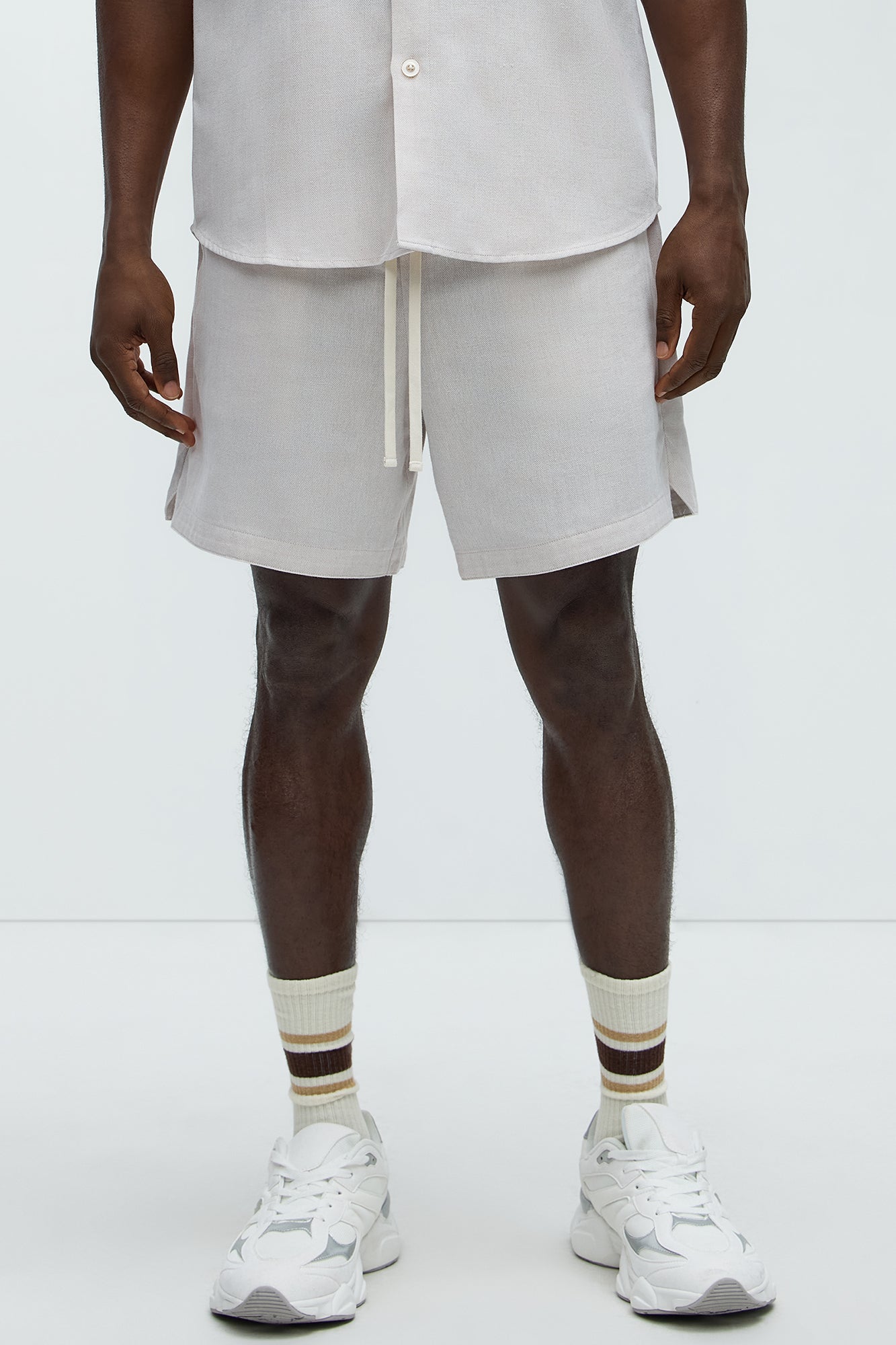 Herringbone Lightweight Warm Up Shorts