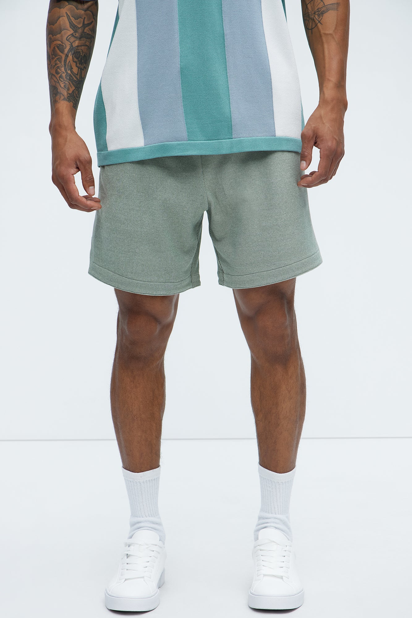 Grant Micro Stripes Shorts
