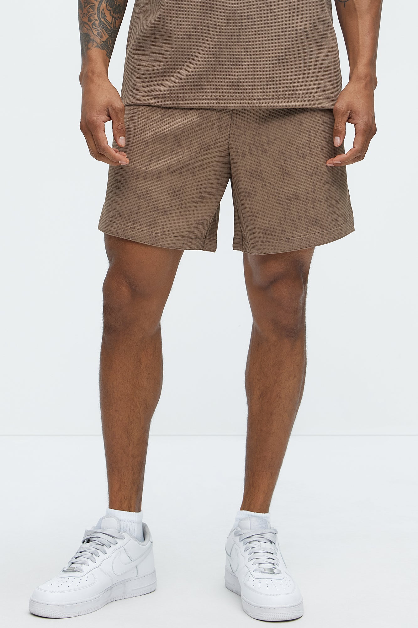Kerwin Waffle Texture Shorts