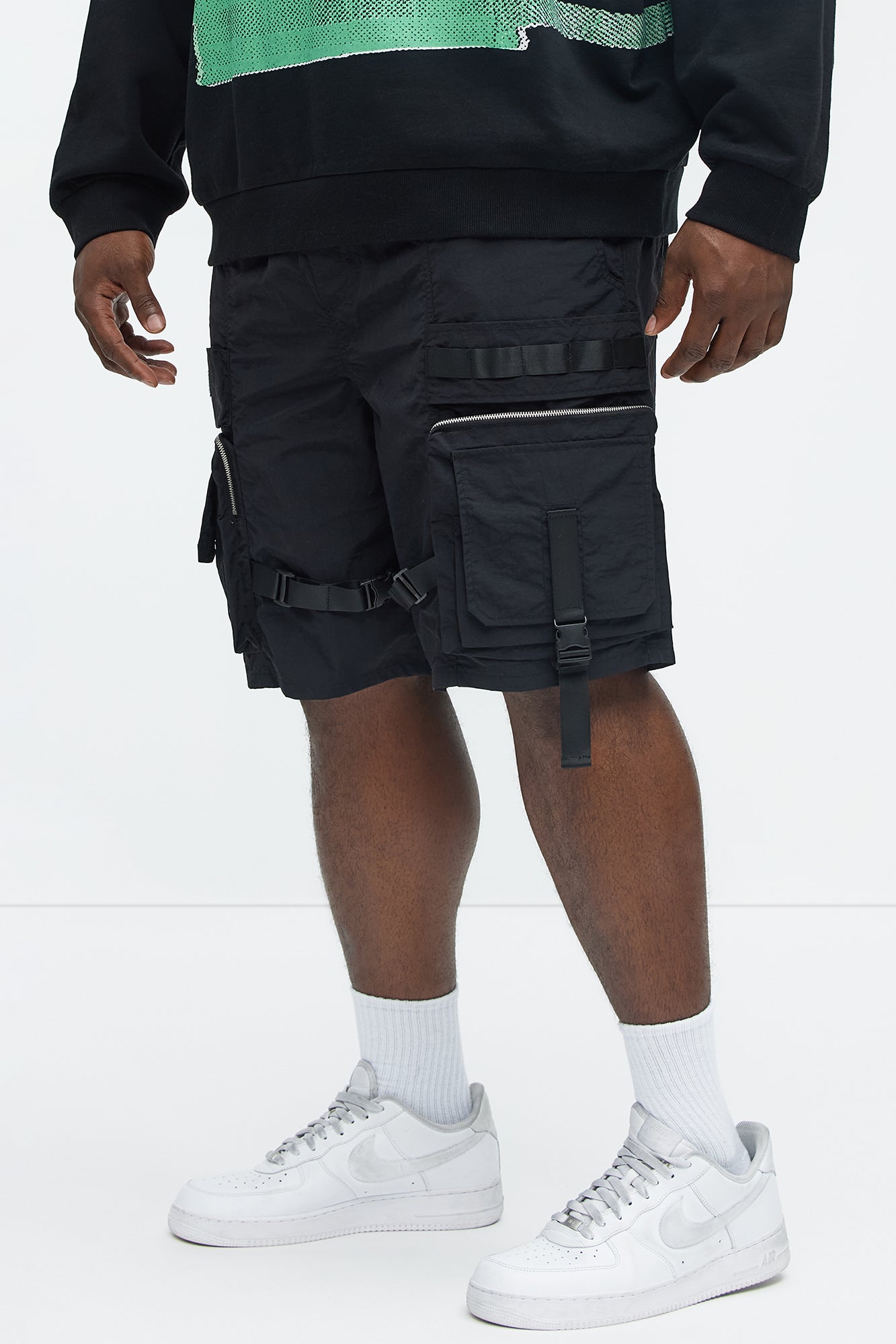 Jaxon Utility Cargo Nylon Shorts