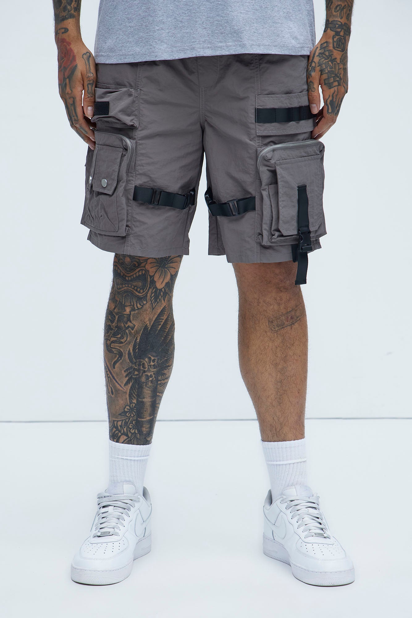 Jaxon Utility Cargo Nylon Shorts