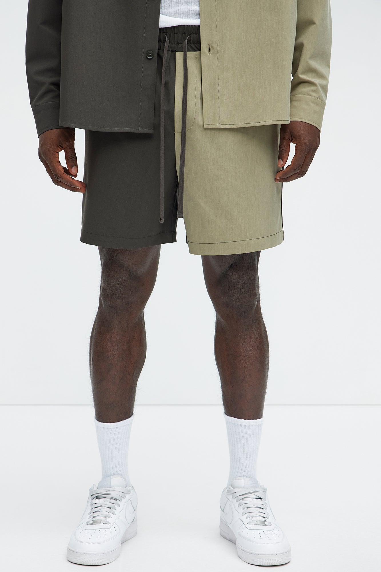 Colorblock Casual Short