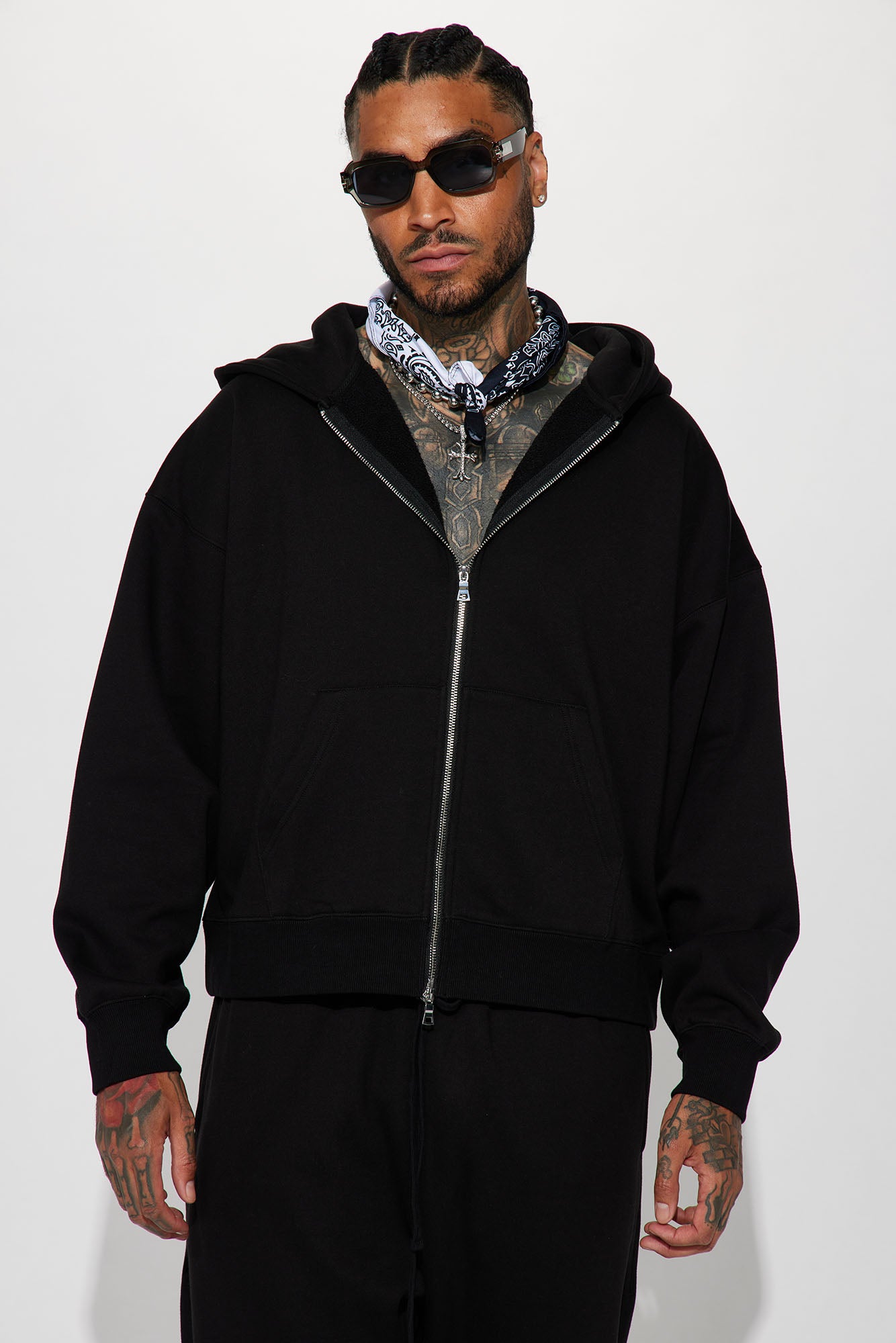 Tyson Oversized Heavyweight Zip Up