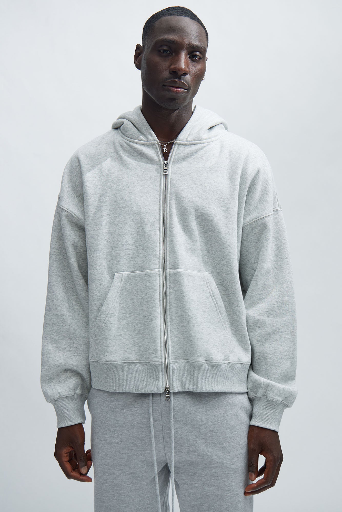 Tyson Oversized Heavyweight Zip Up