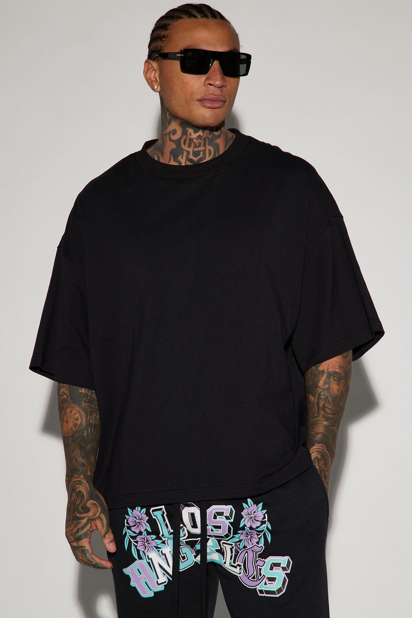 Boxy Cropped Heavyweight Short Sleeve Tee