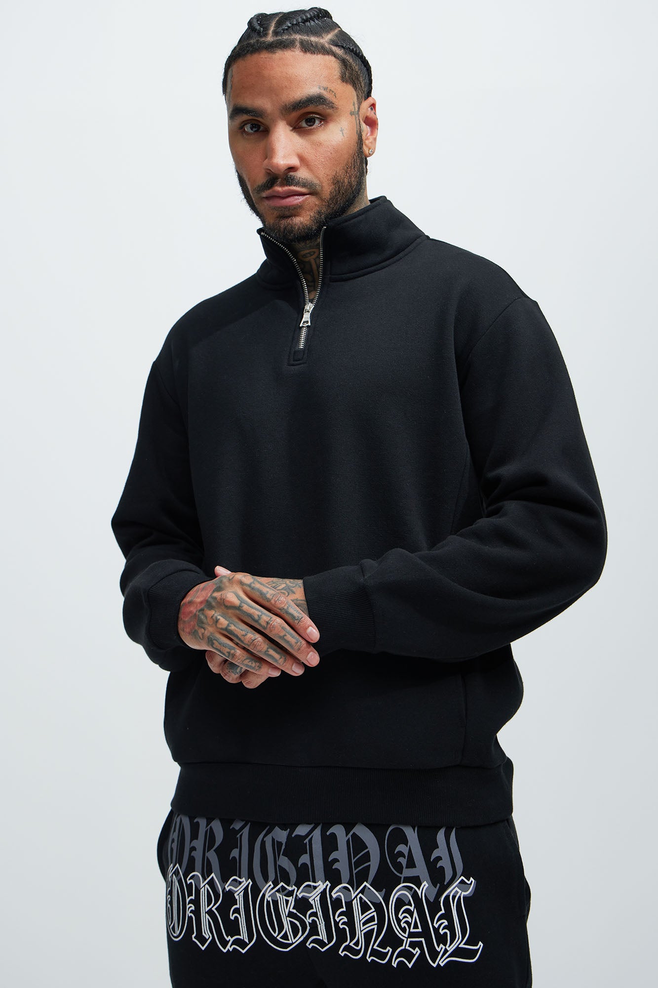 Tyson Quarter Zip Sweatshirt