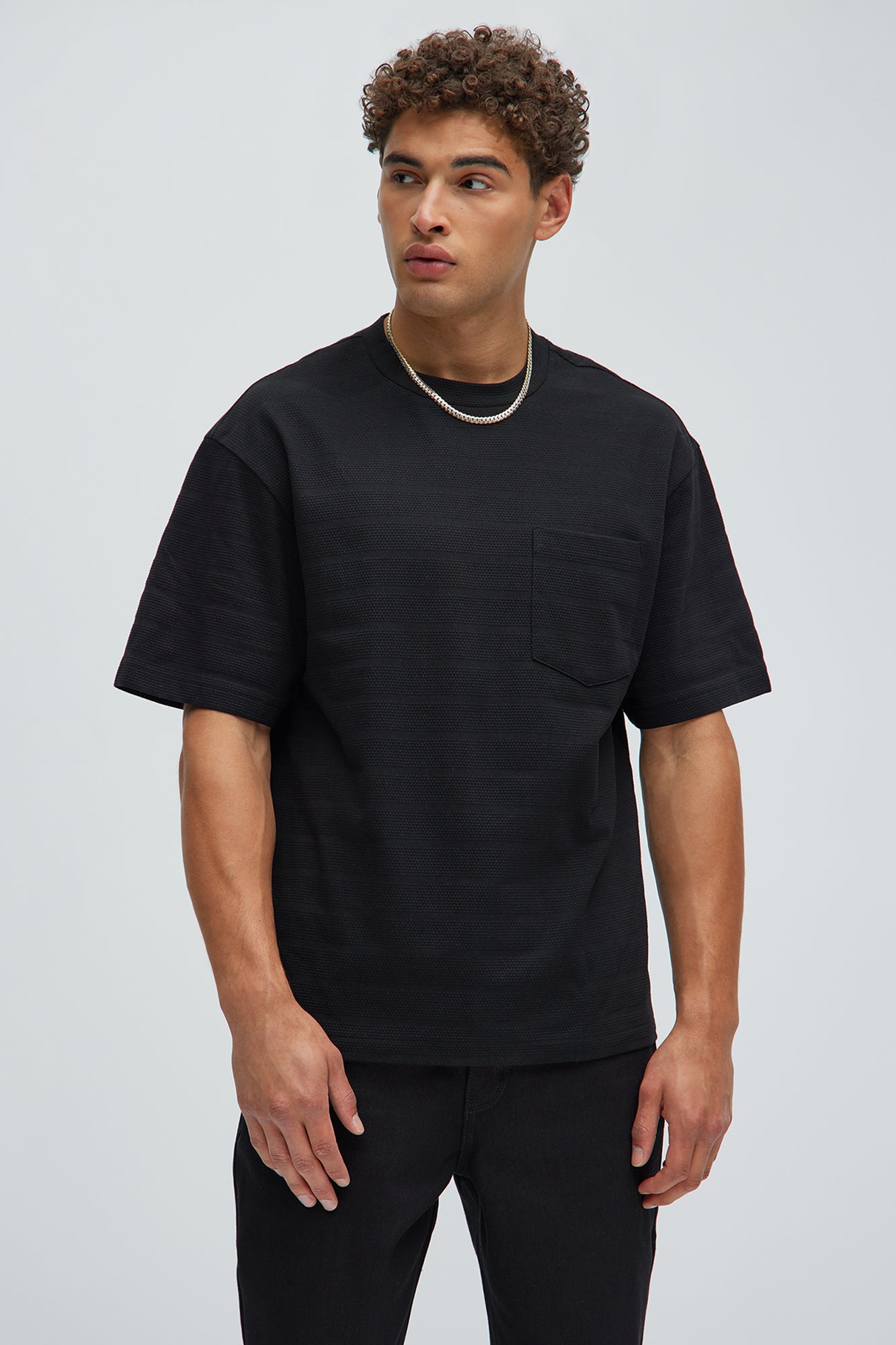 Gon Be Aight Textured Relaxed Short Sleeve