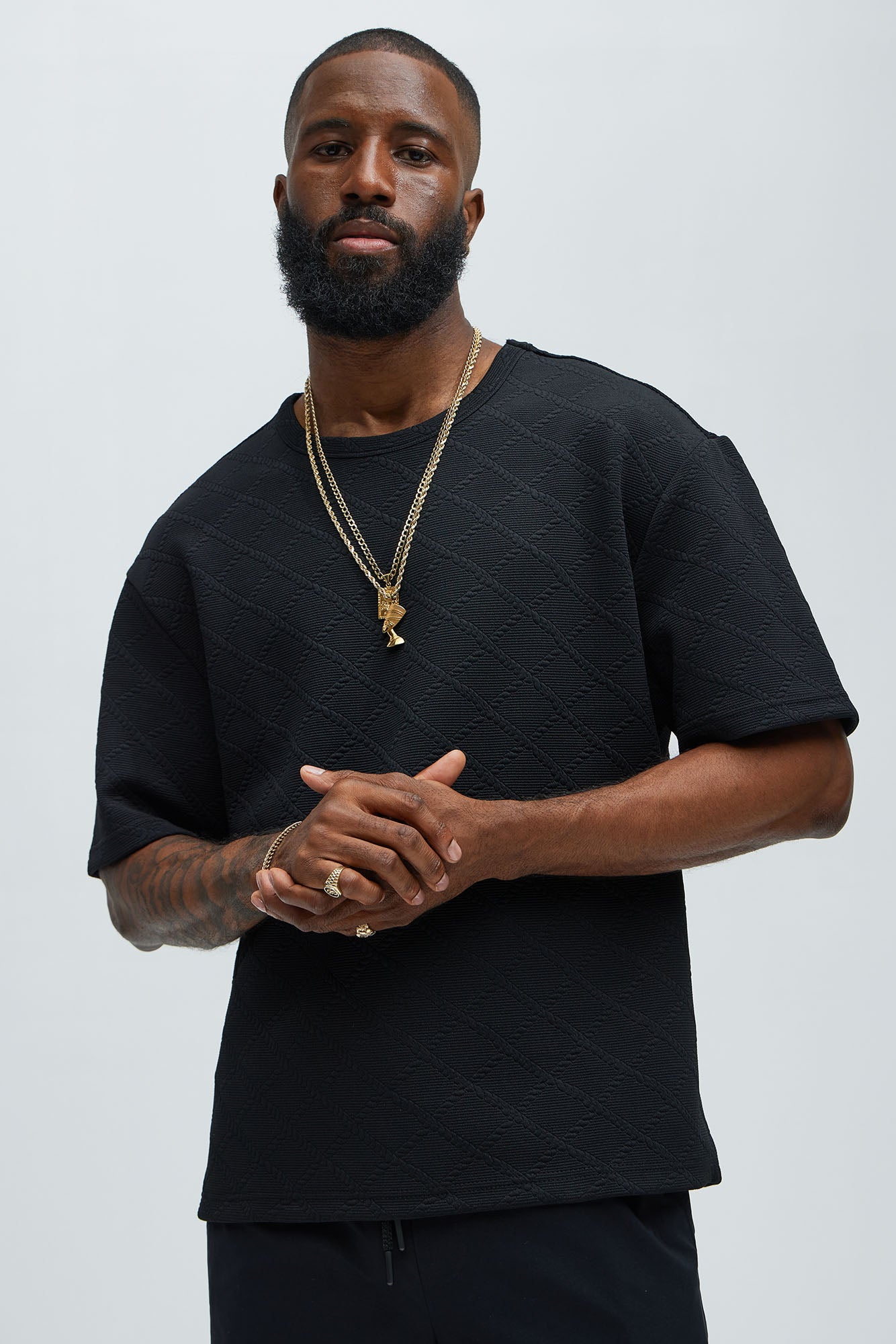 Lingo Textured Relaxed Tee