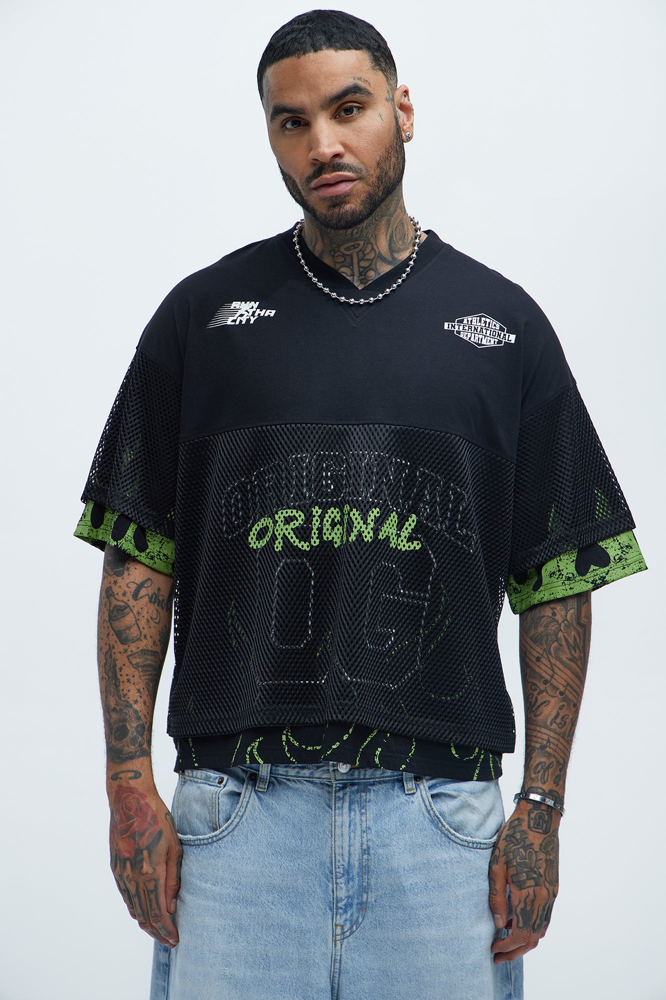 Run It Up Mesh Jersey
