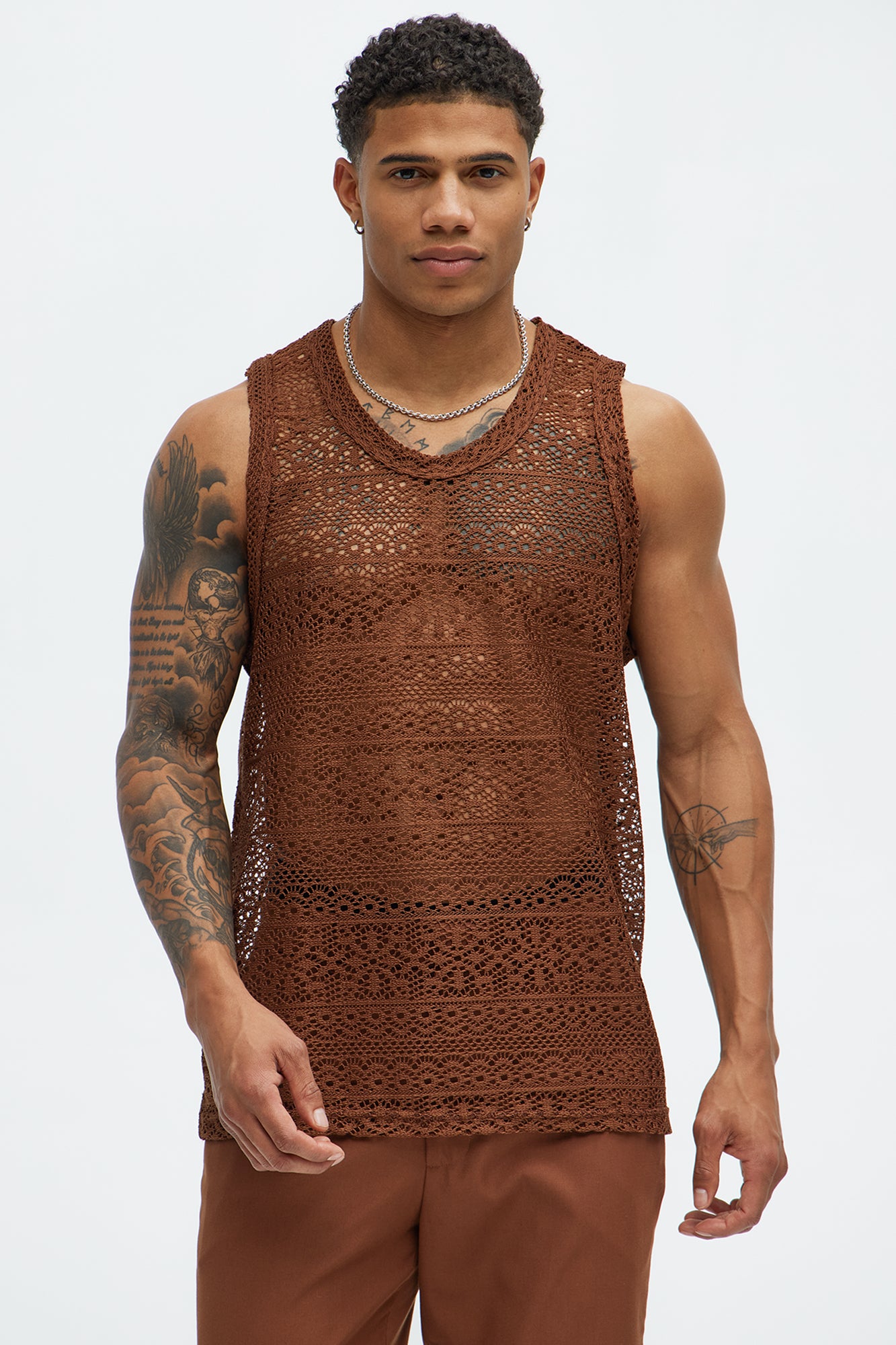 Edson Open Knit Tank
