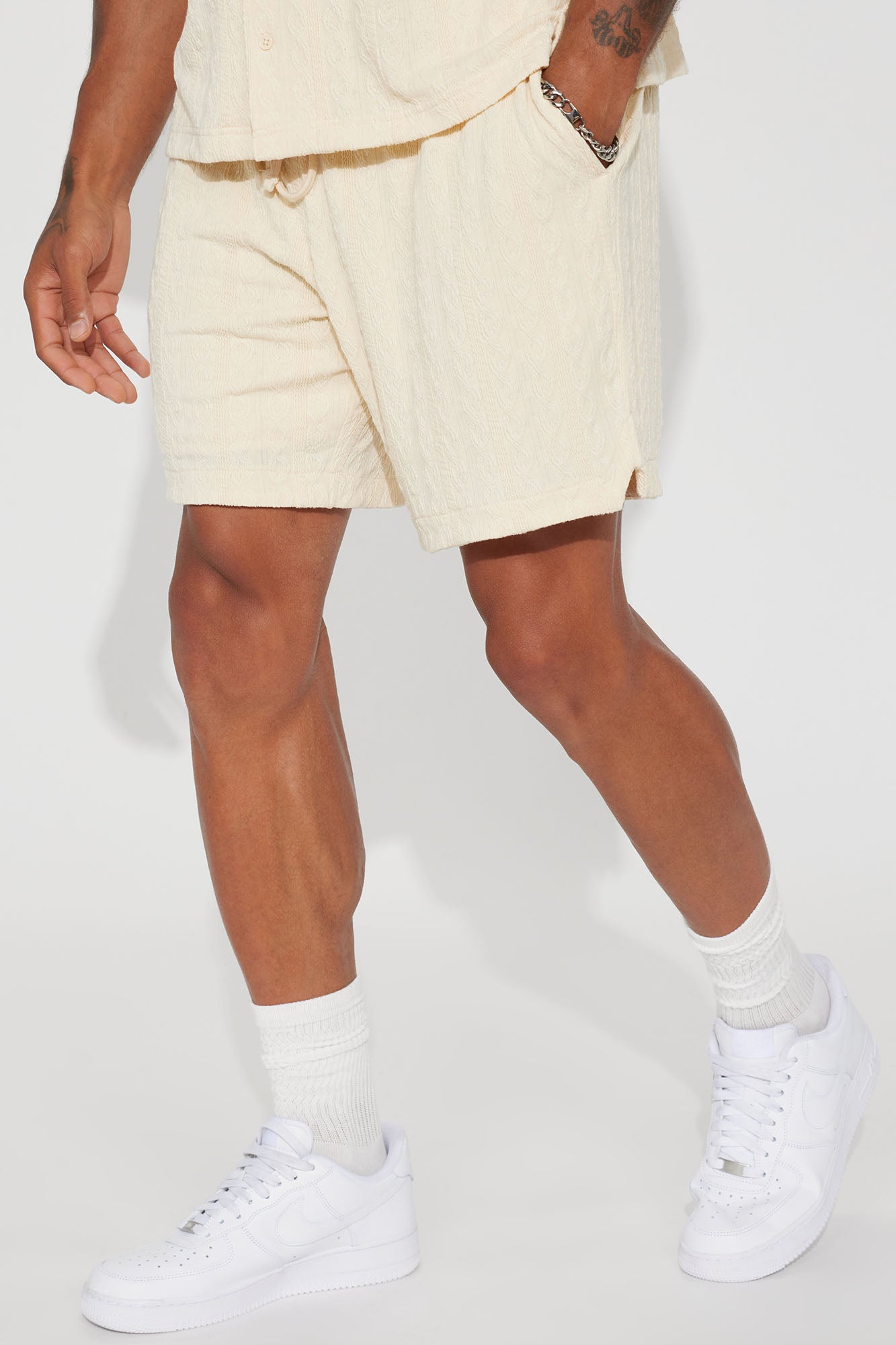 Check My Bank Statement Knit Shorts
