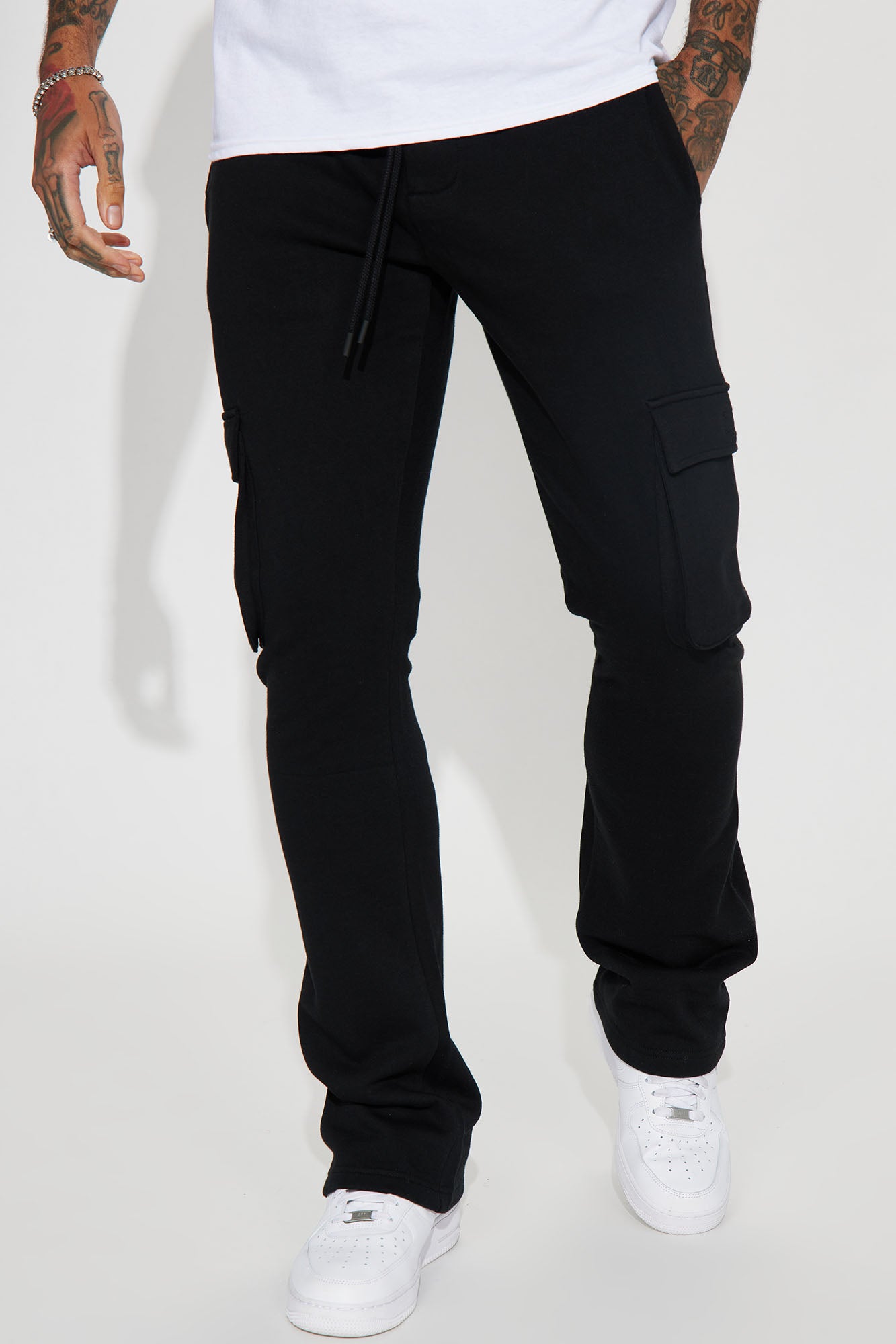 Tyson Cargo Skinny Flared Sweatpant