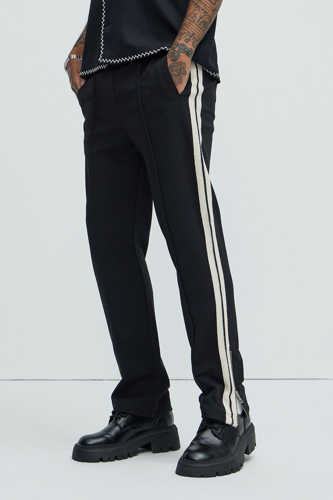 Dennis Classic Knit Track Pants