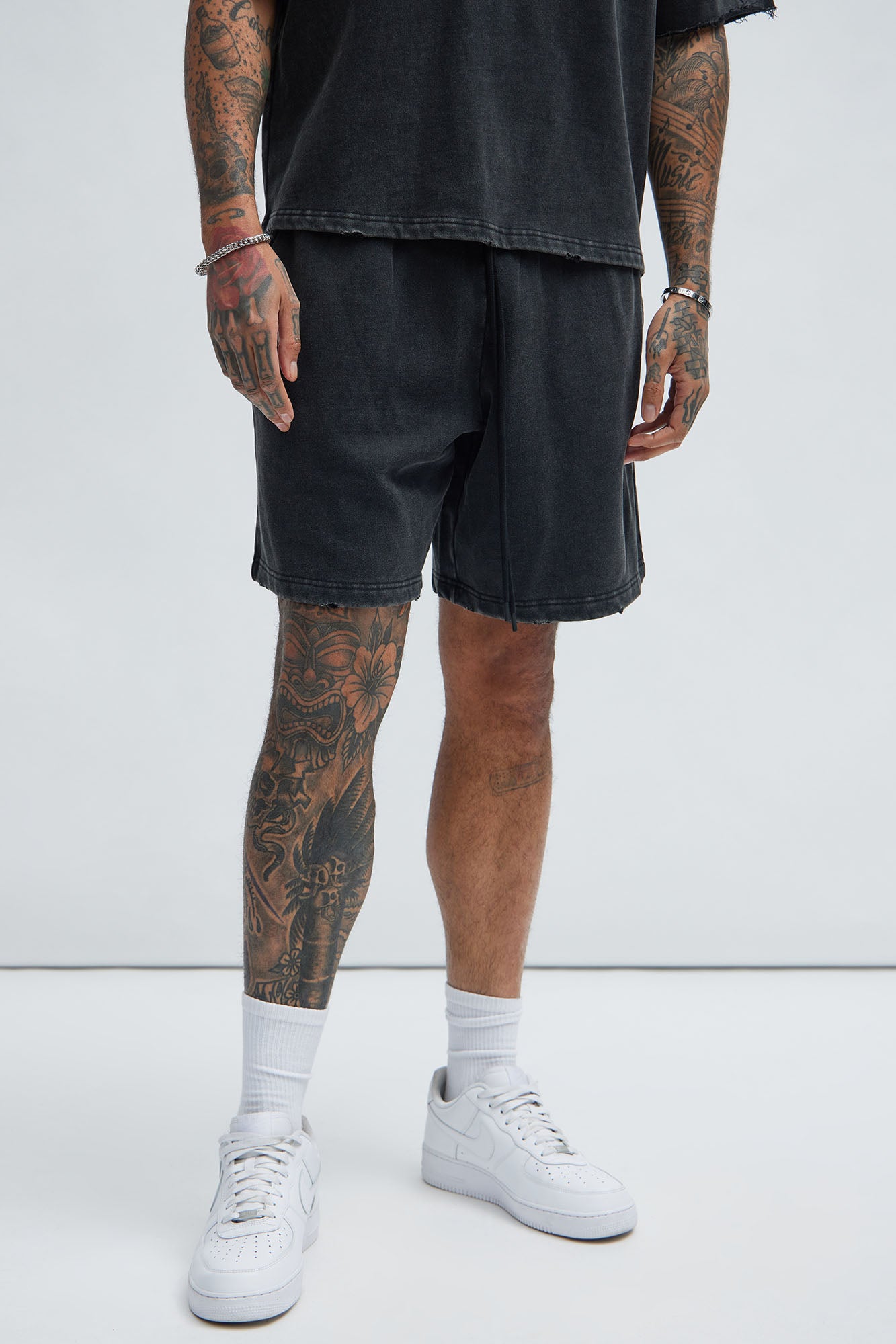 Tyson Heavy Wash Relaxed Shorts