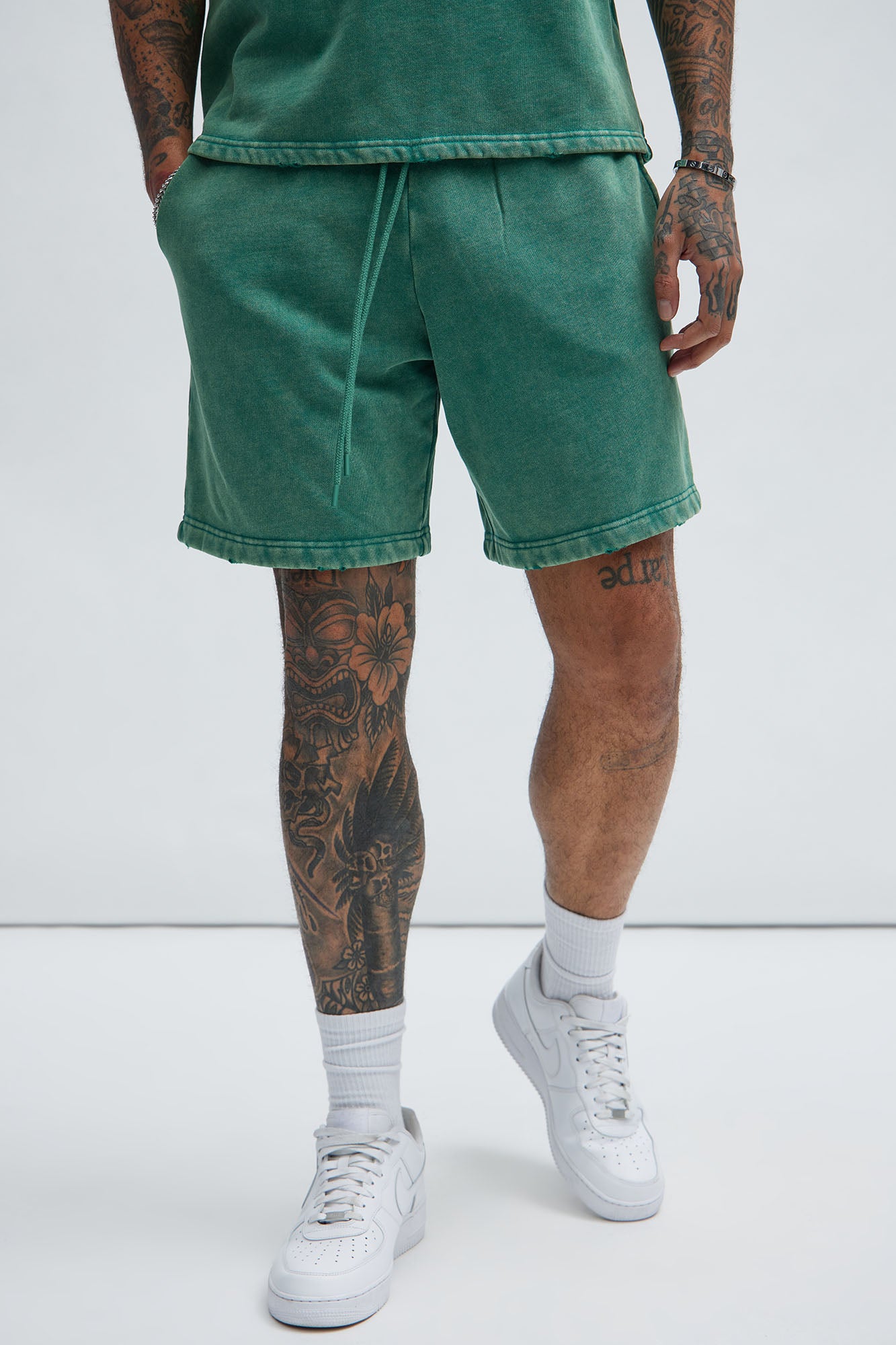 Tyson Heavy Wash Relaxed Shorts