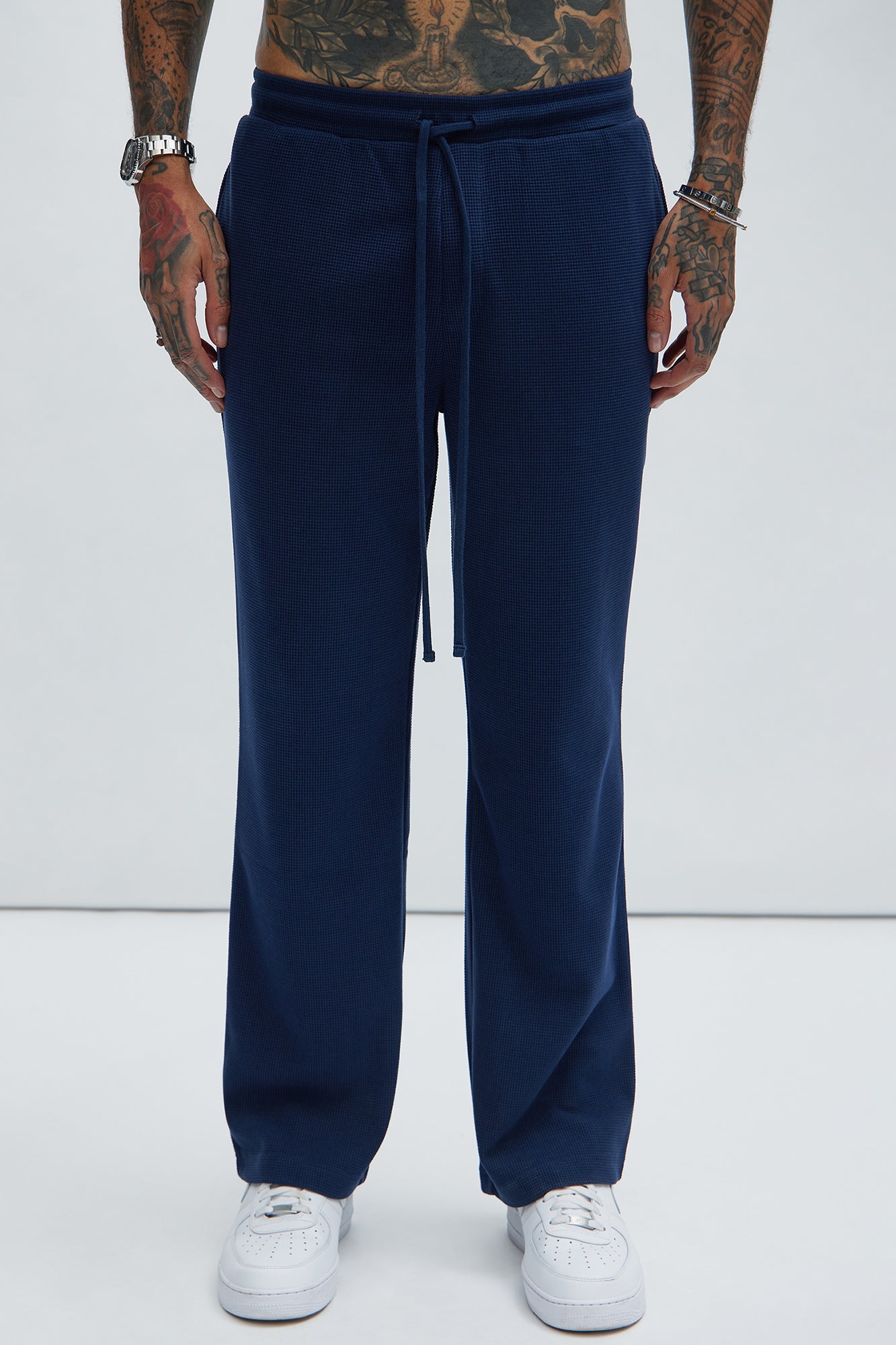 Cairo Textured Straight Pants
