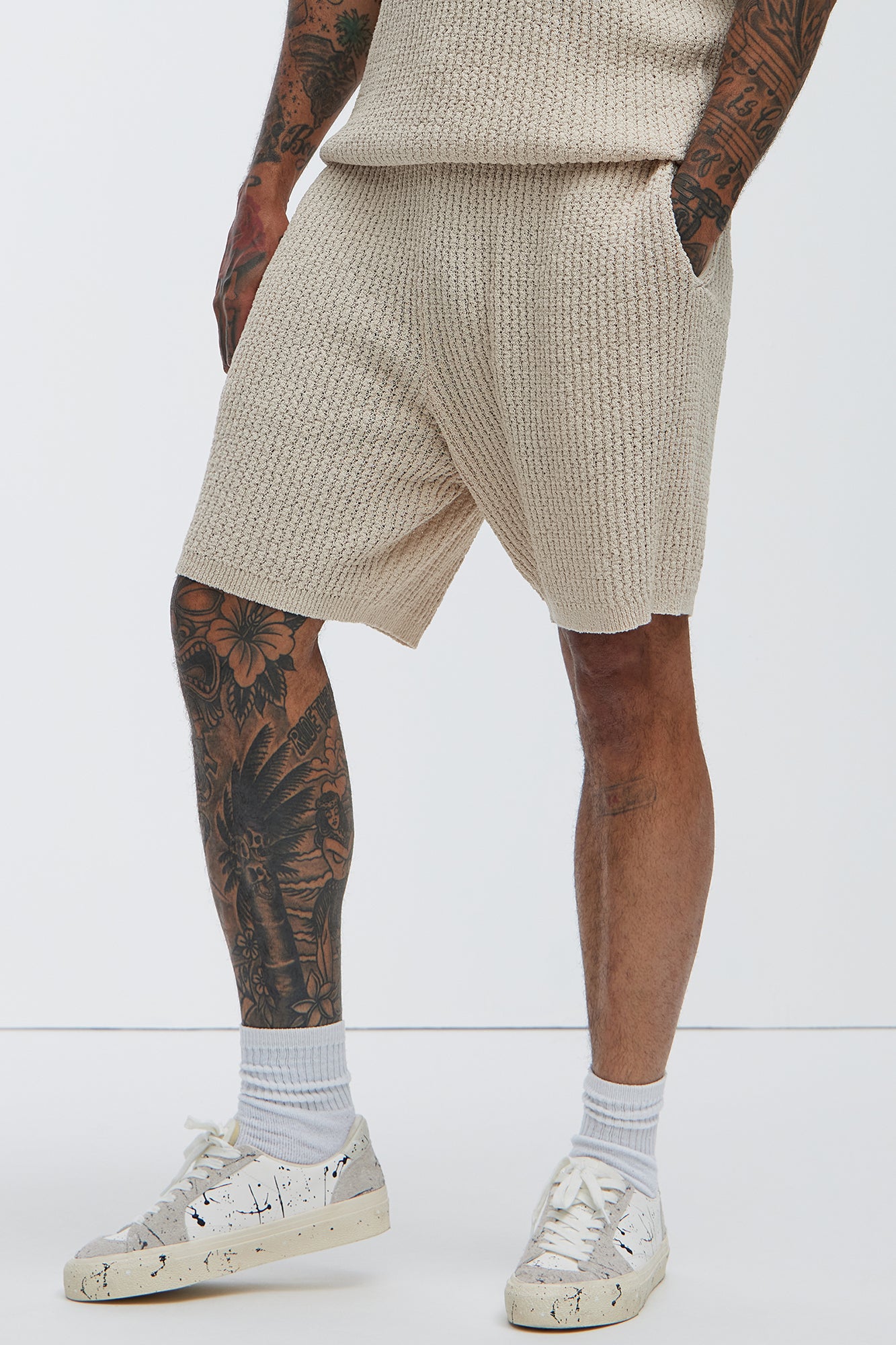Brent Textured Shorts