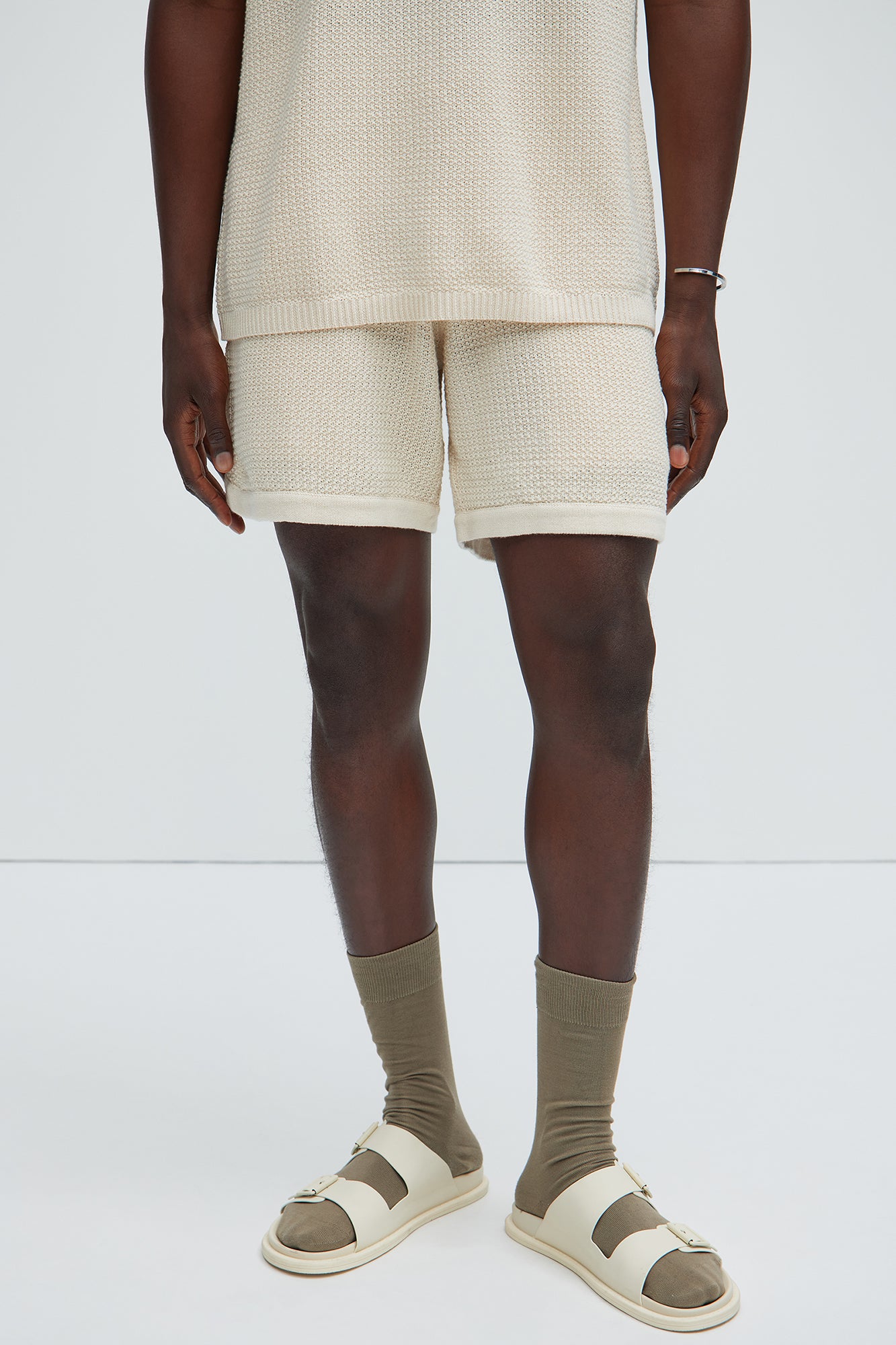 Clay Textured Shorts