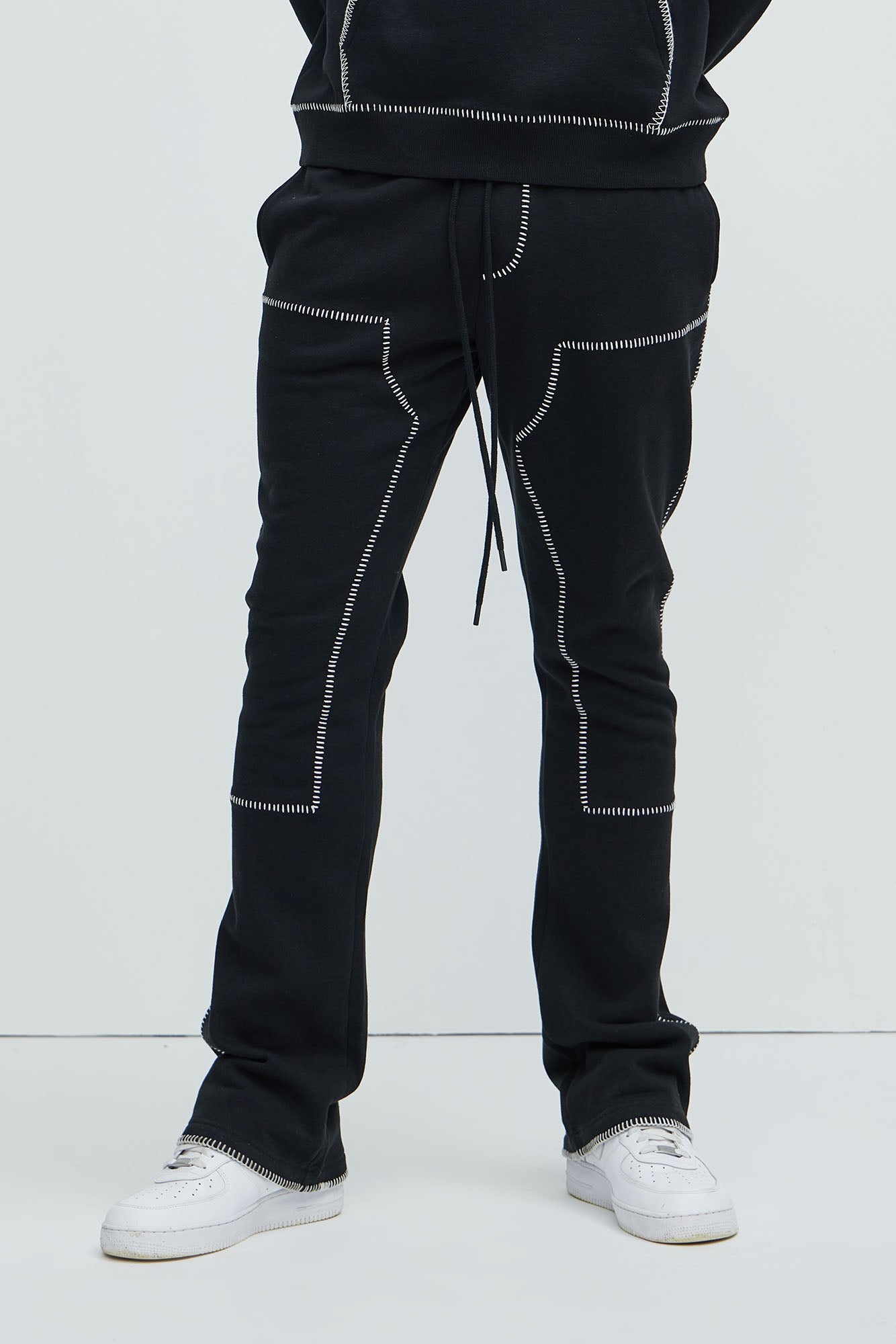 Tyson Stitch Skinny Flared Sweatpants
