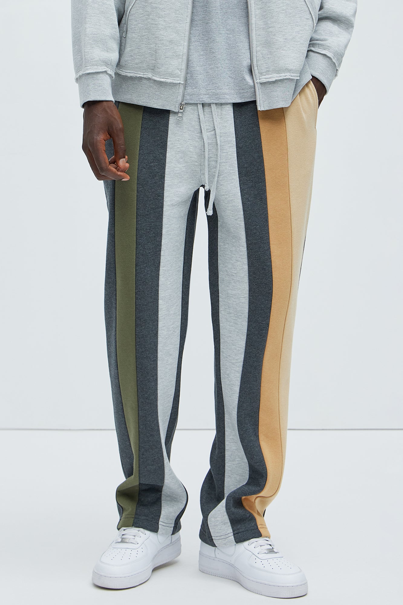 Tyson Multi Stripe Straight Sweatpants