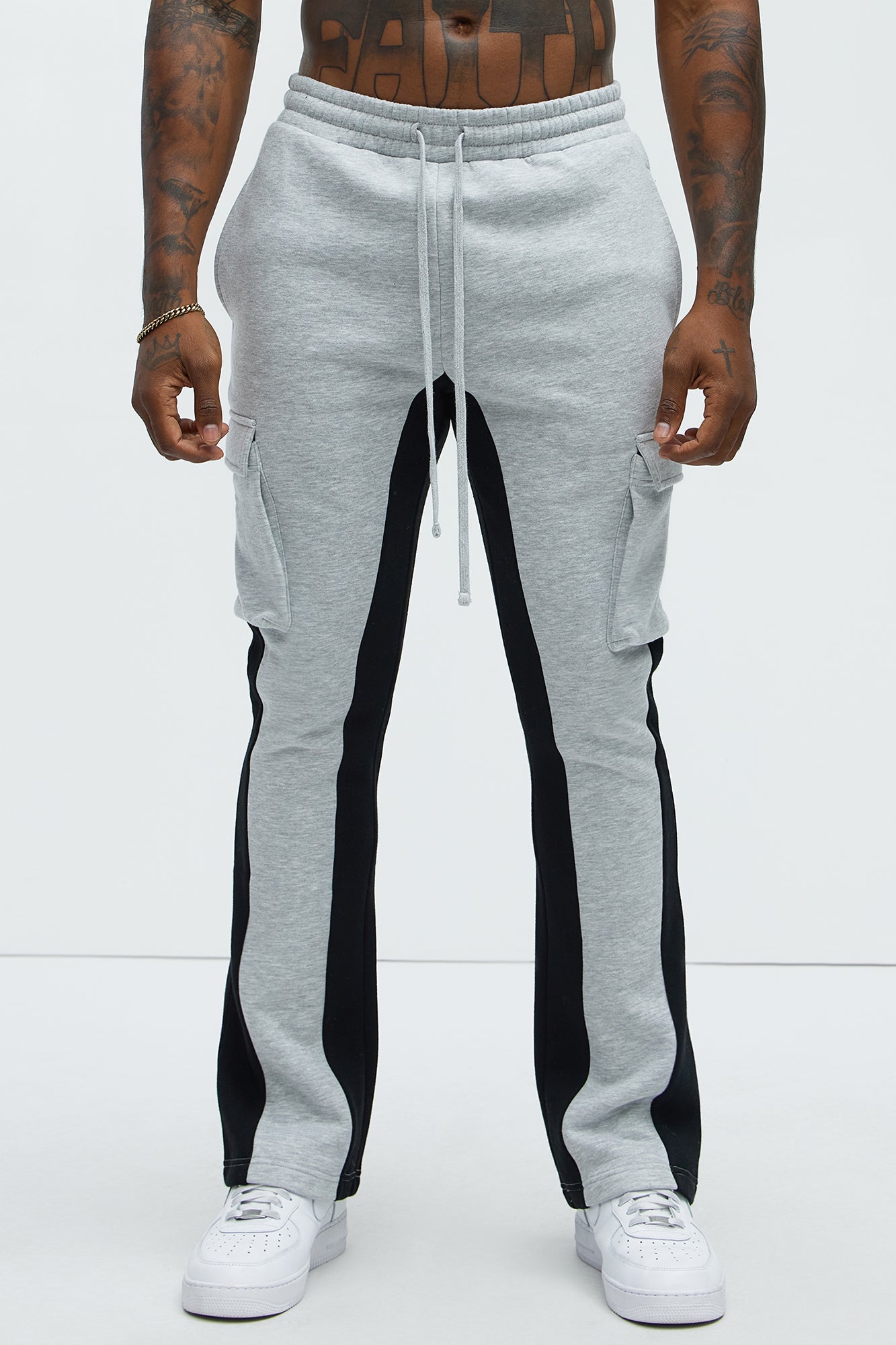 Tyson Flared Cargo Sweatpants
