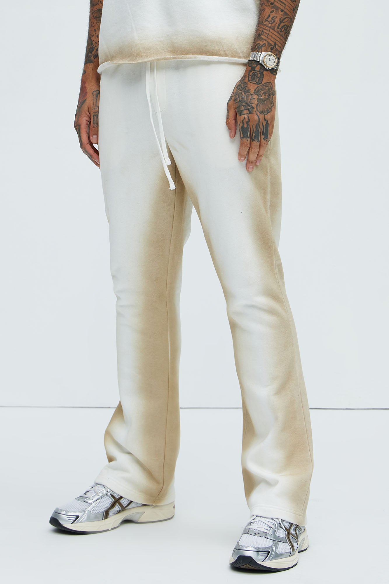 Tyson Blurred Lines Skinny Flare Sweatpants