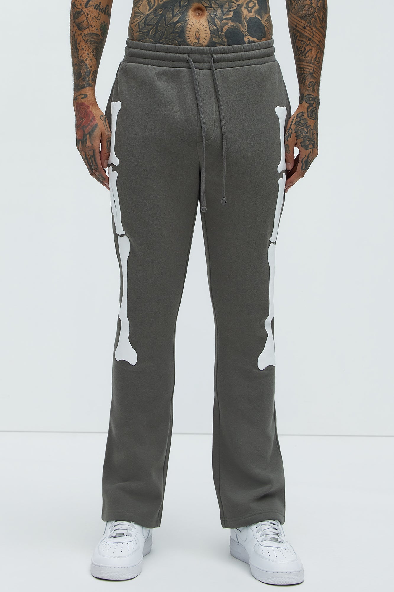 Tyson Bones Skinny Flare Sweatpants