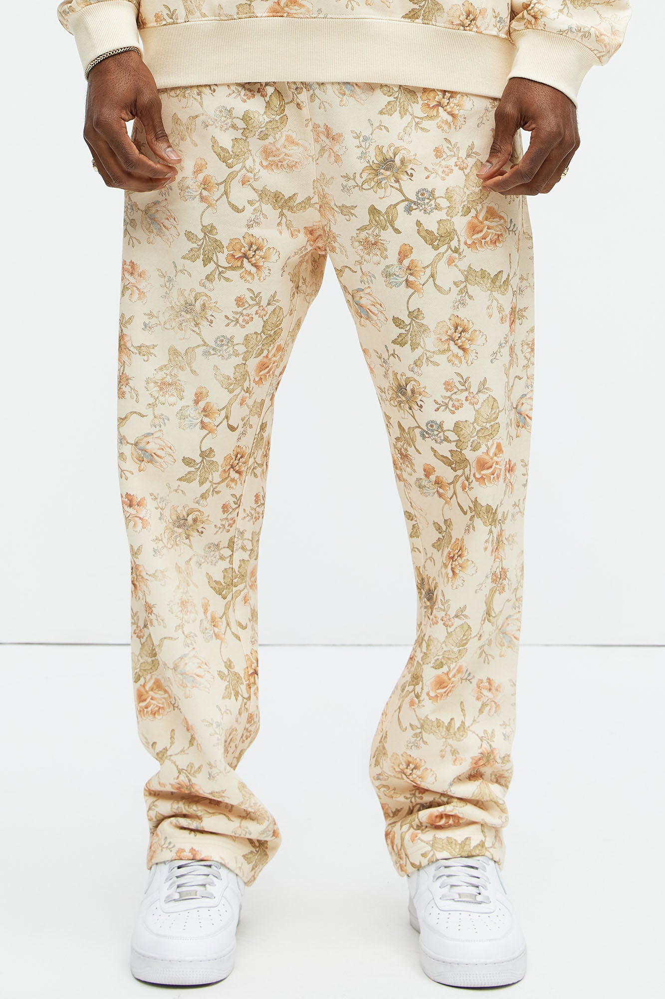 Amory Vintage Floral Straight Sweatpants