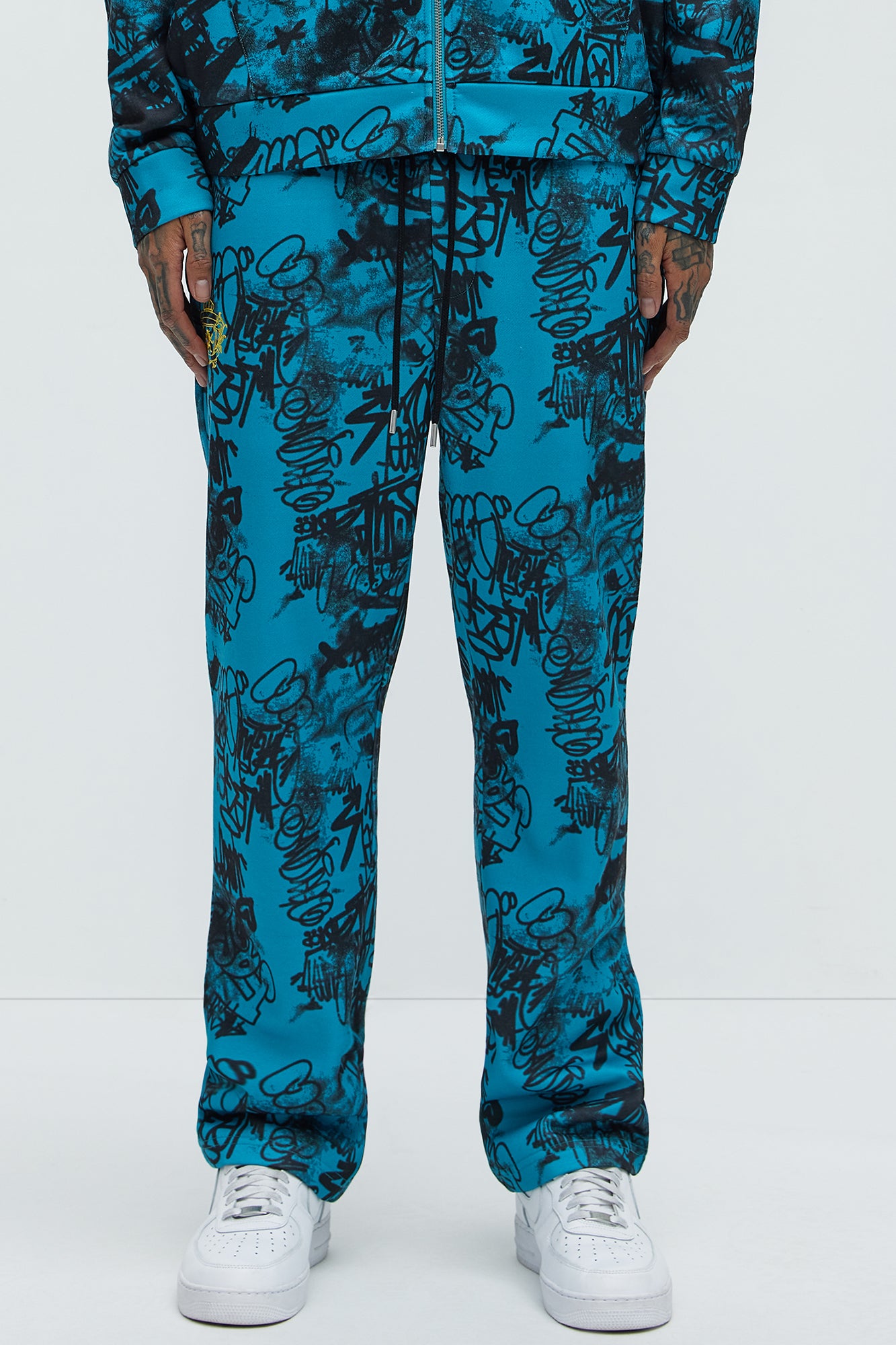 Vandal Straight Graffiti Sweatpants