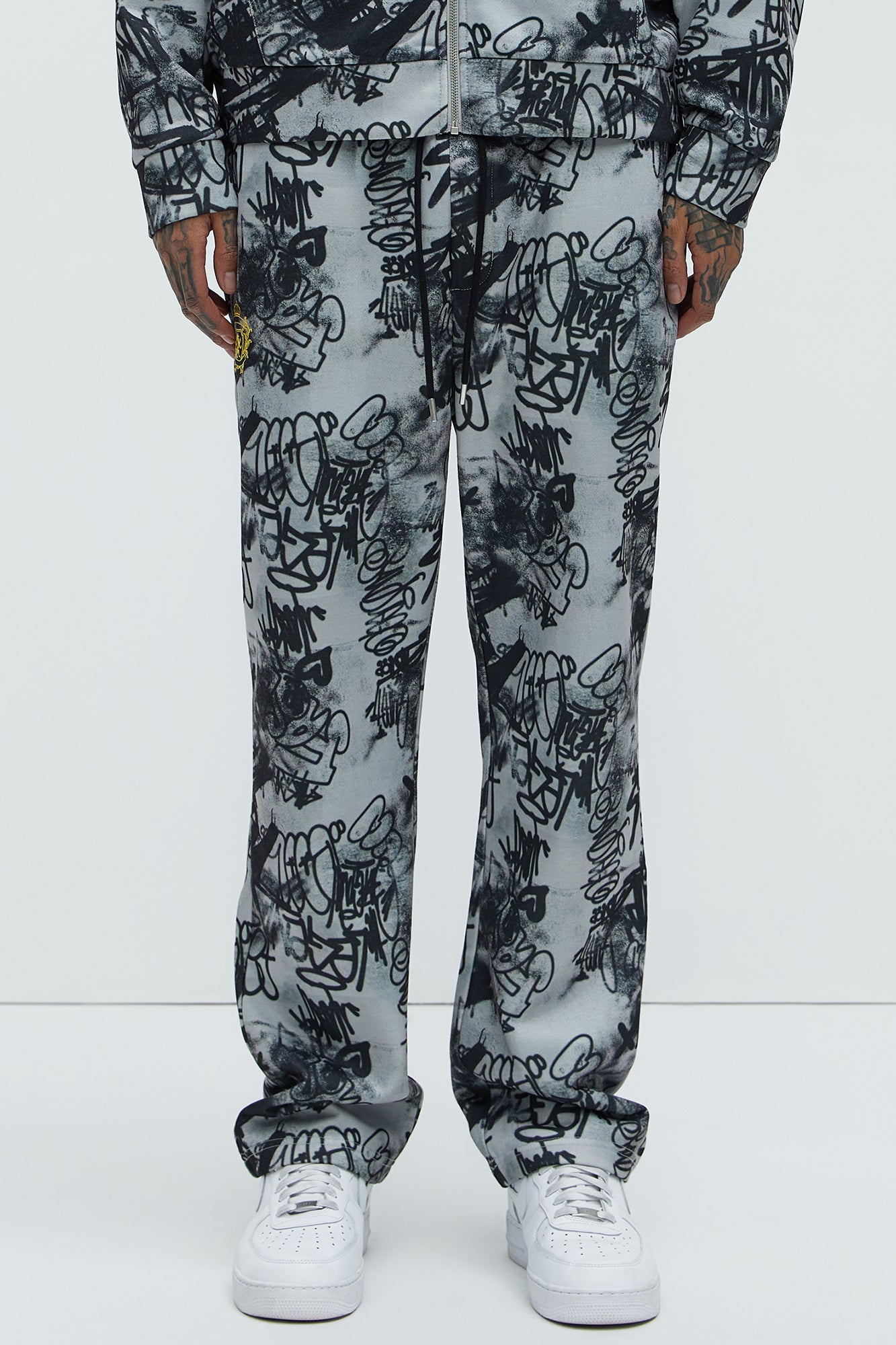 Vandal Straight Graffiti Sweatpants