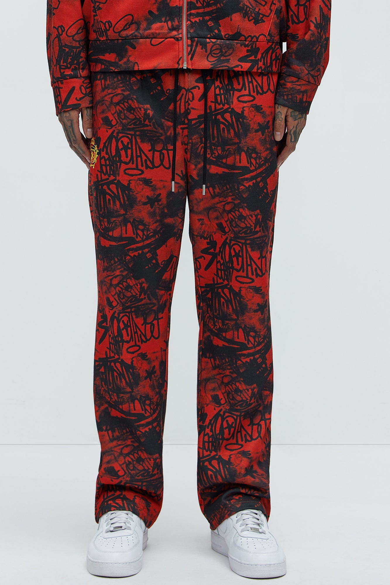 Vandal Straight Graffiti Sweatpants