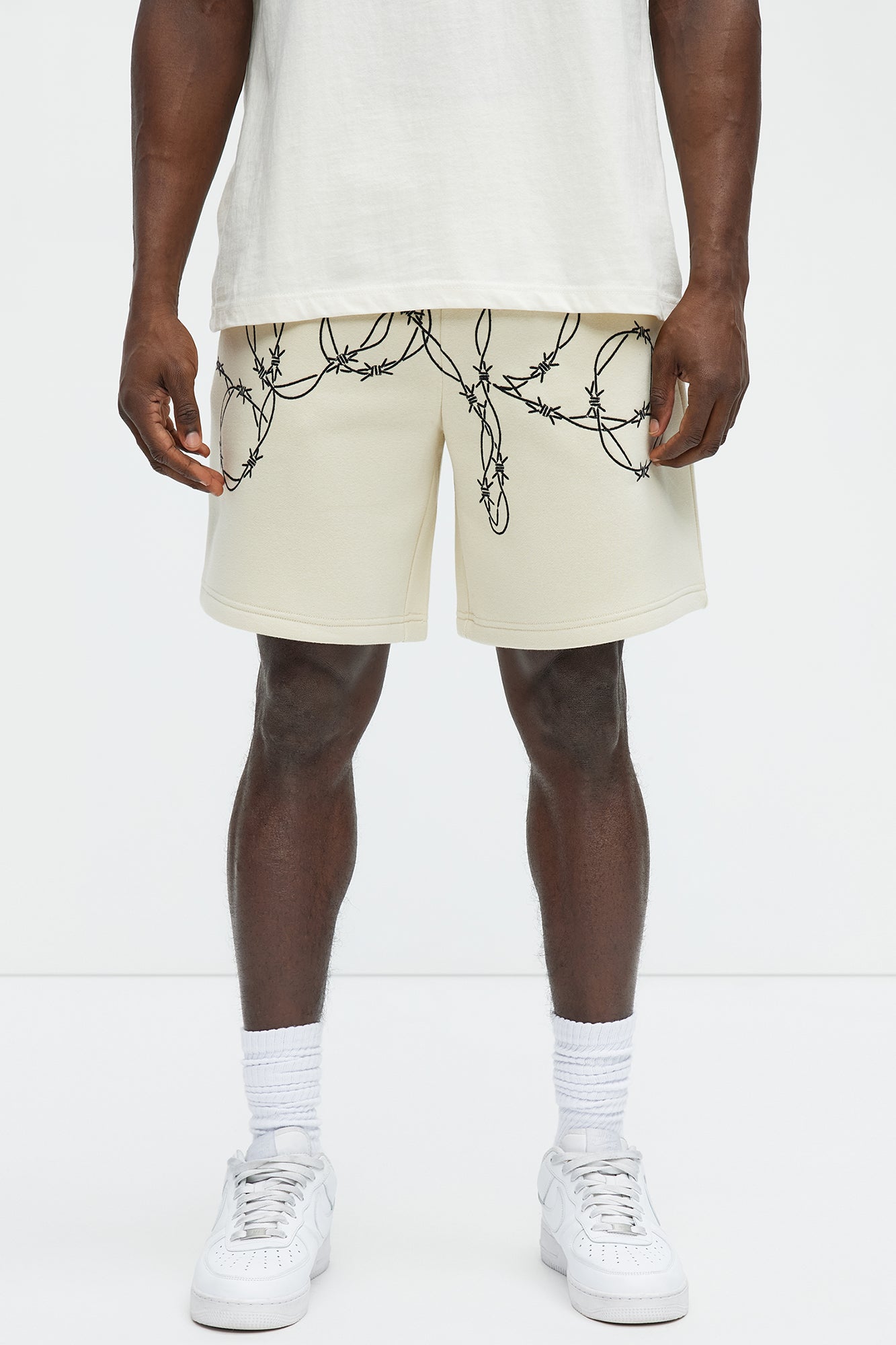 Tyson Dope Barbed Wire Sweatshorts