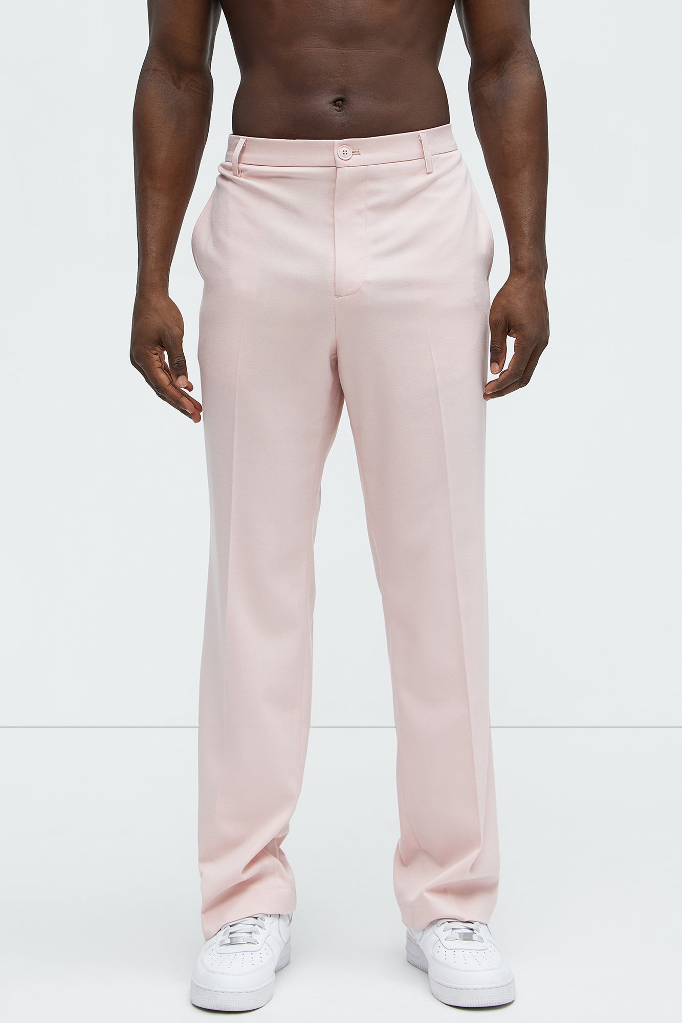 High Peak Straight Suit Trouser