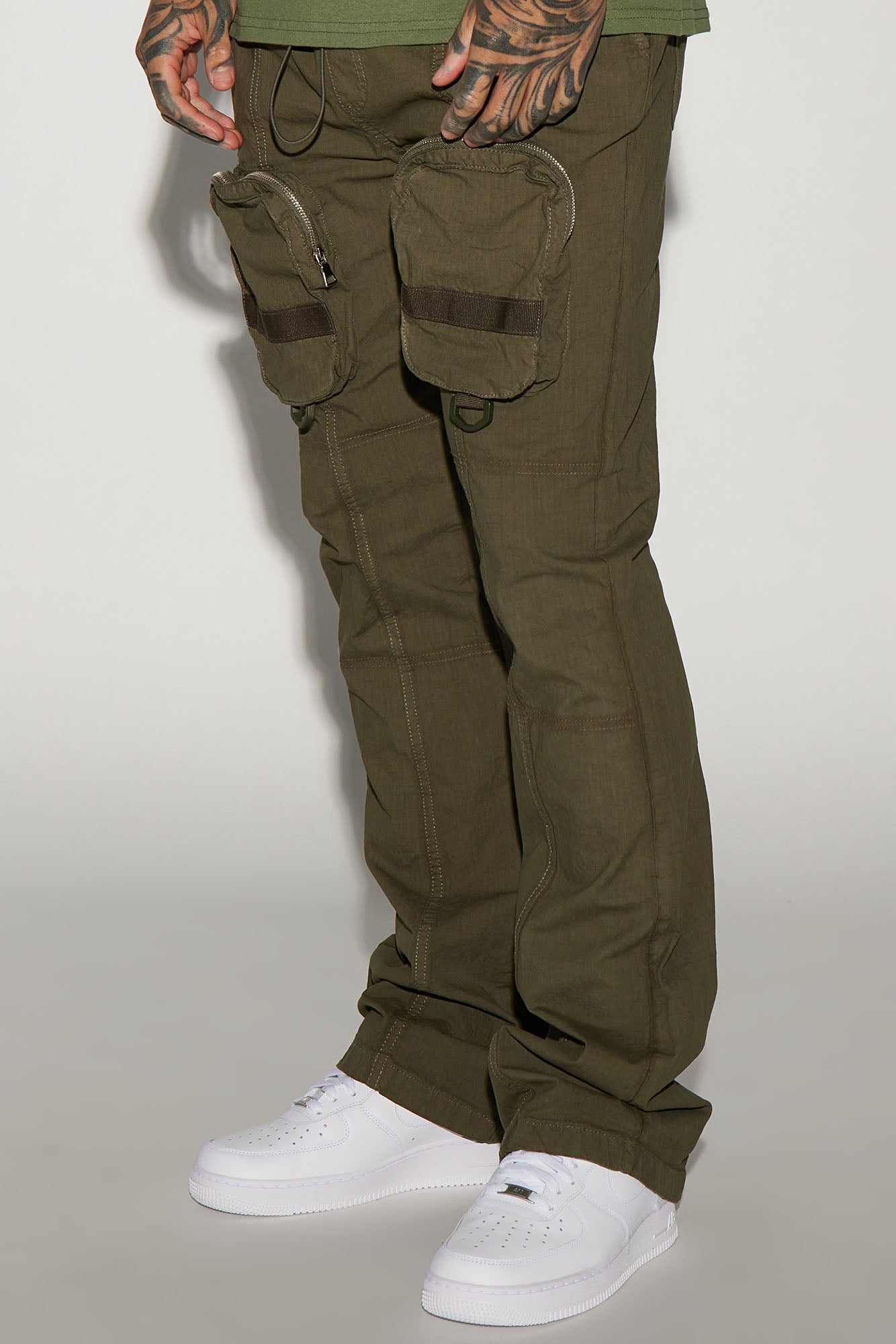 Do It Anyway Stacked Slim Flare Pants