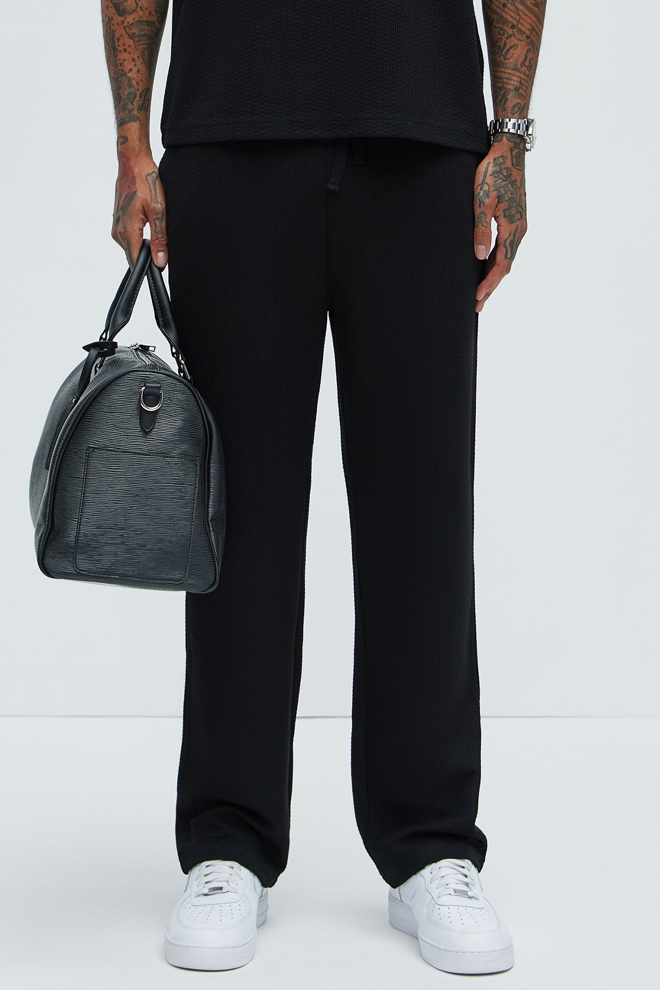 Capstan Straight Textured Pants