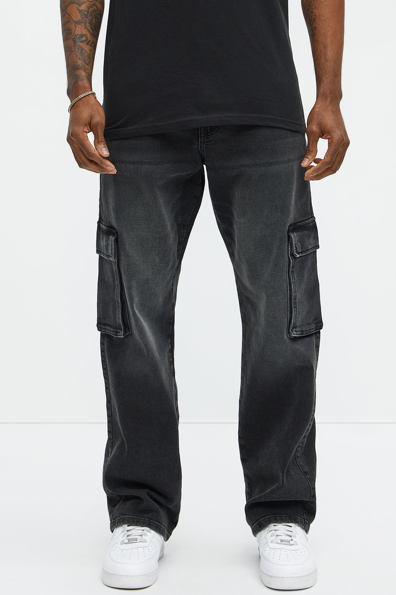 Classic Straight Cargo Jeans