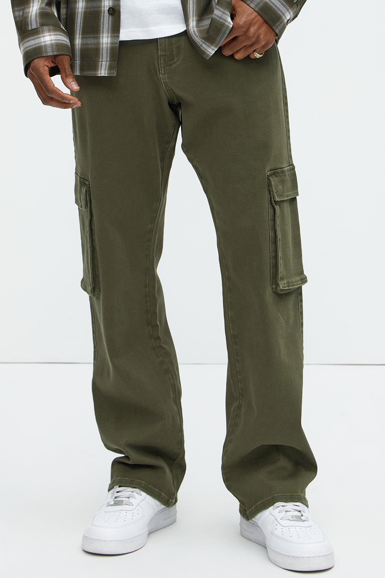 Classic Straight Cargo Jeans