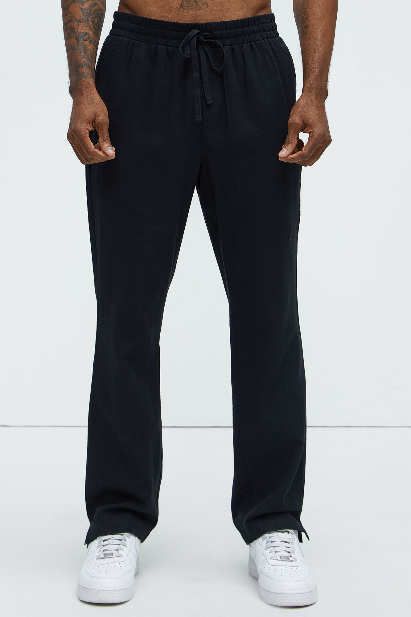 Bahamas Linen Slim Pull On Pants