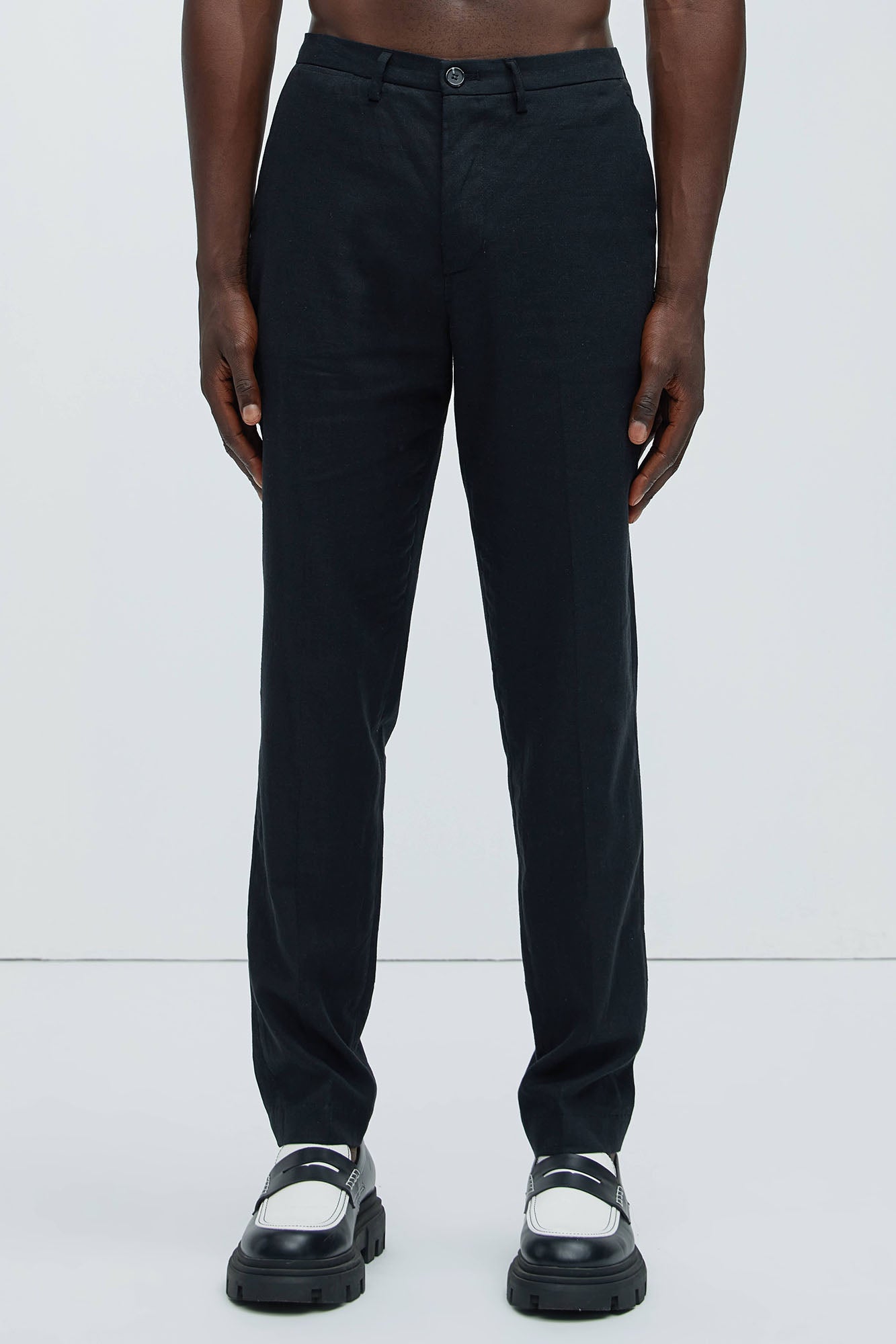 Bahamas Straight Linen Trousers
